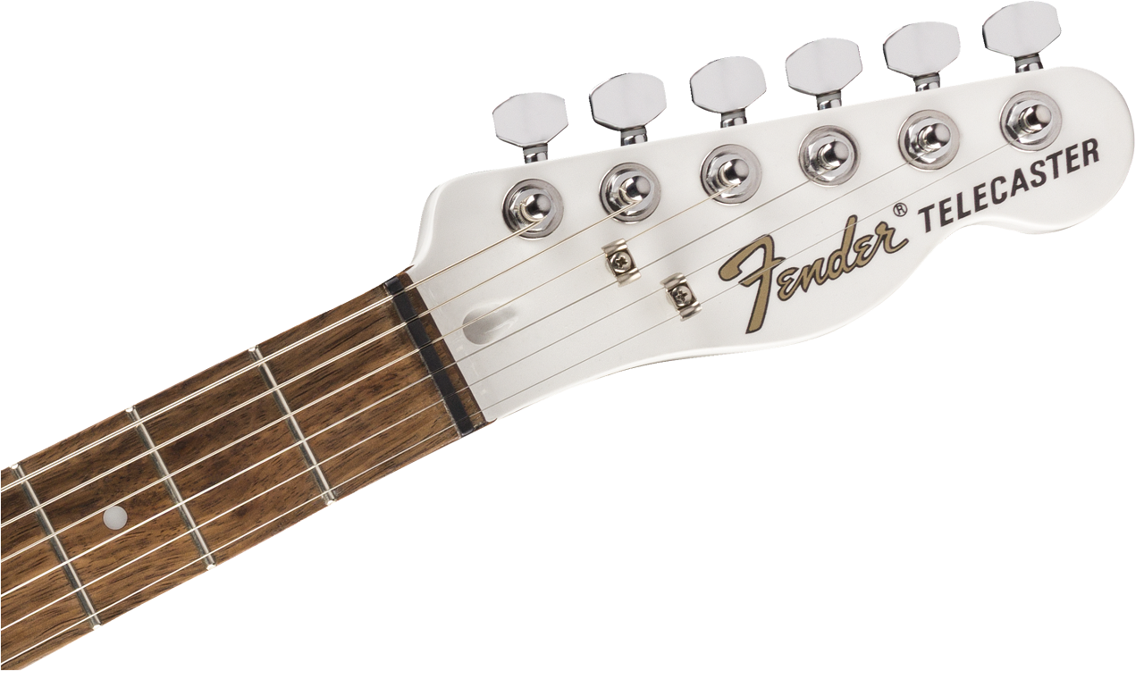 Jim Adkins JA-90 Telecaster® Thinline, Laurel Fingerboard, White