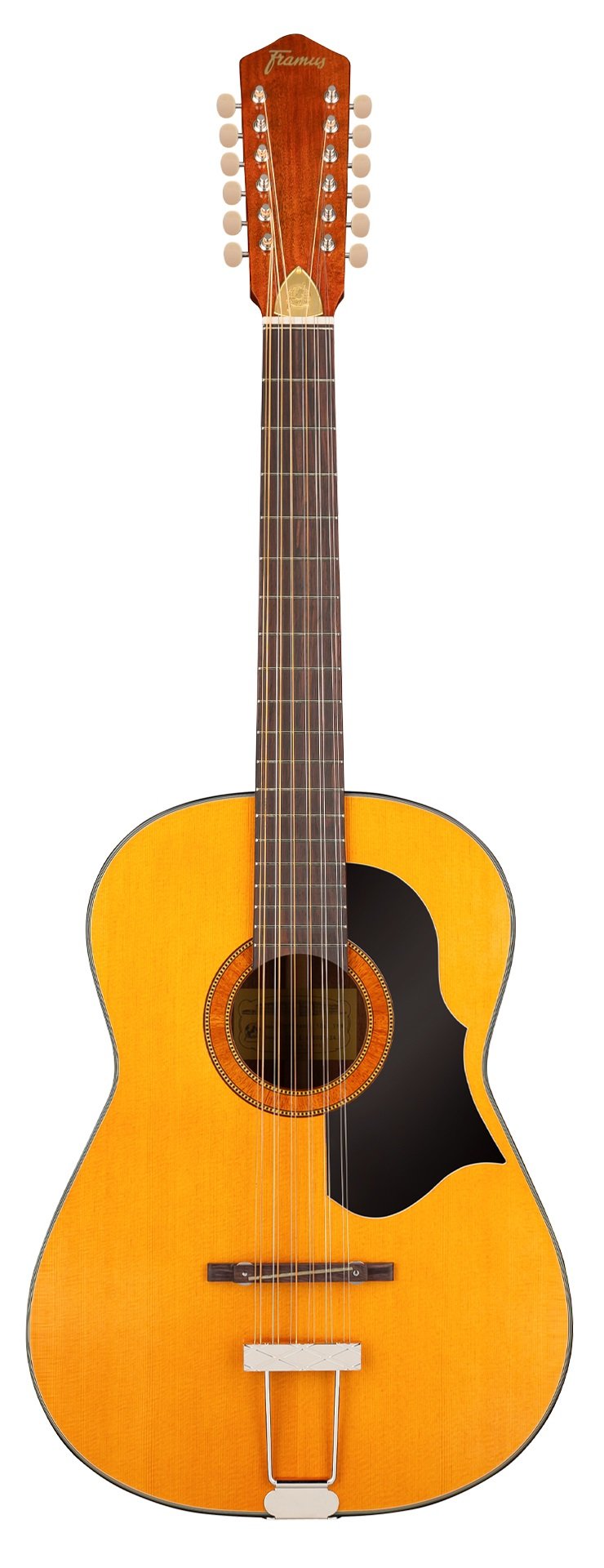 Vintage 05/024 Hootenanny 12-String, Vintage Tinted High Polish, Case