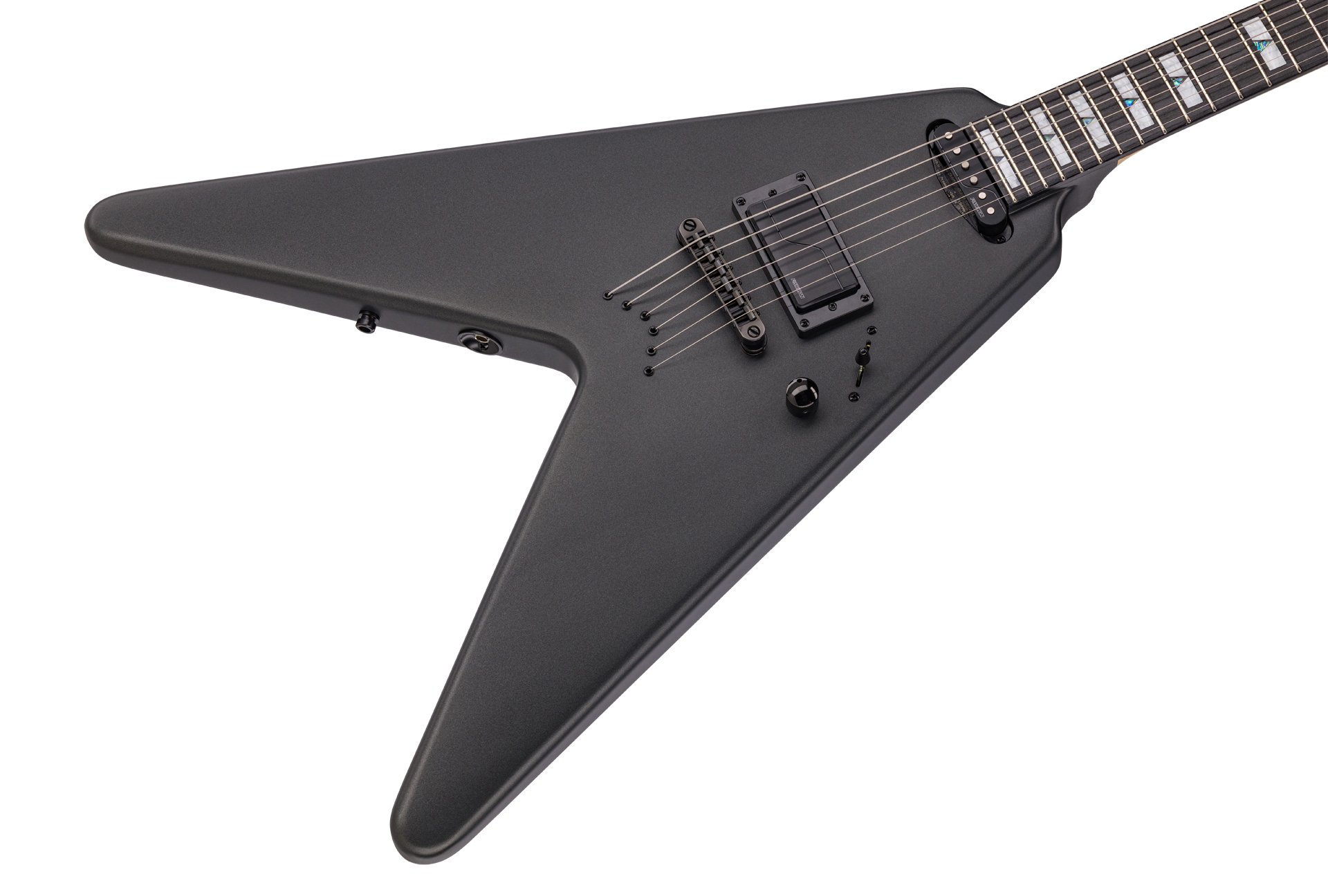 Artist Line Breaker WH-1 - Solid Charcoal Metallic Satin E-Gitarre