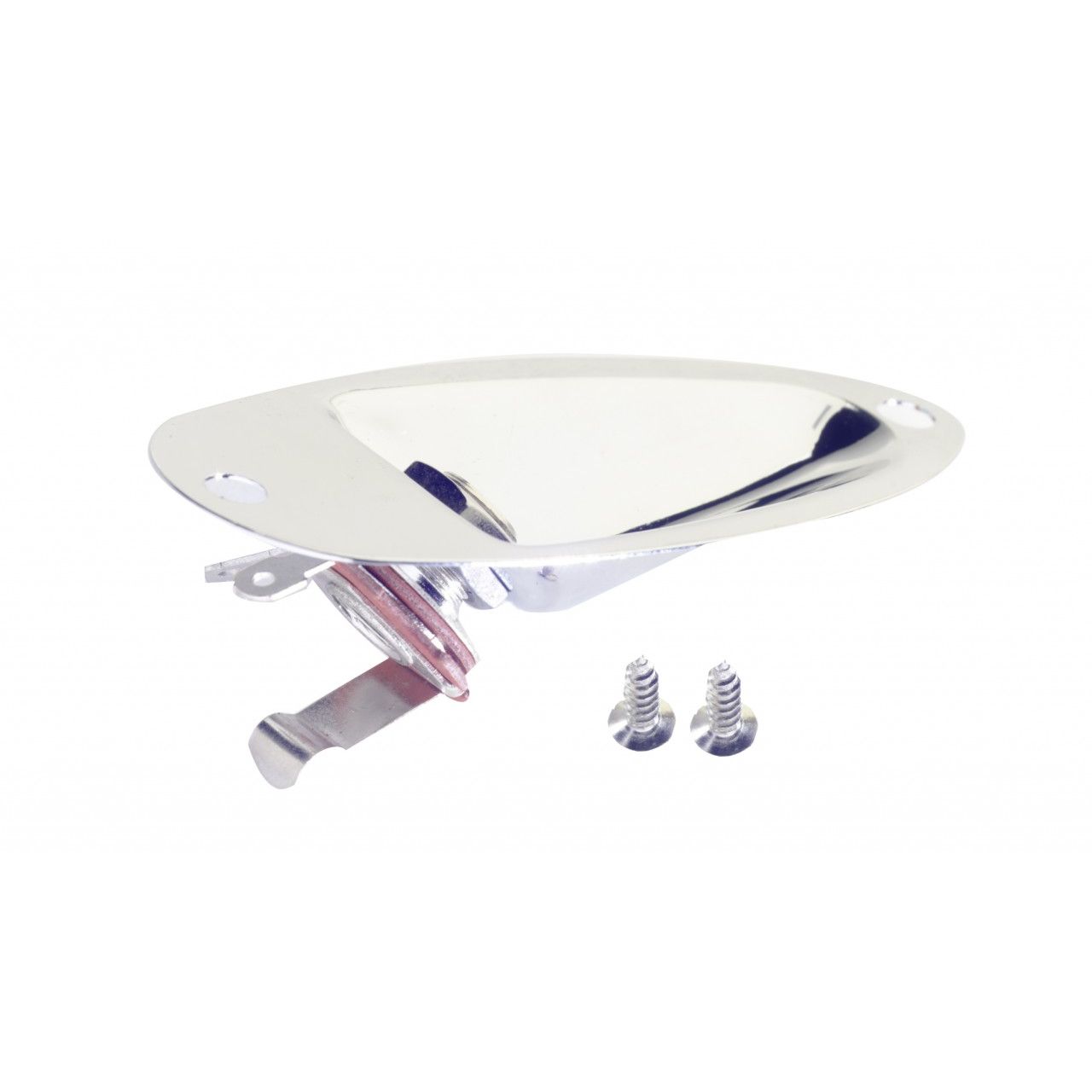 SP-IJST-CH Einbaubuchse für S-Typ E-Gitarre, Chrom-Finish