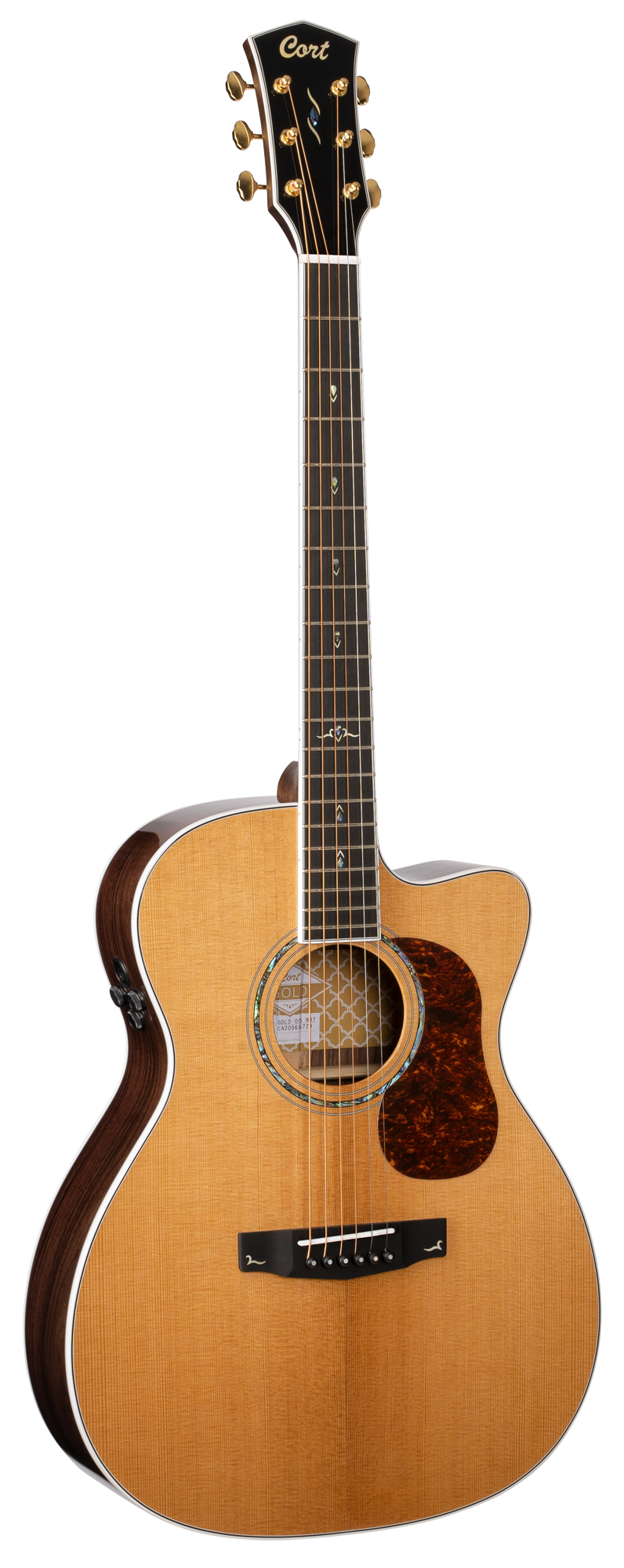 GOLD OC8 Akustikgitarre Natur