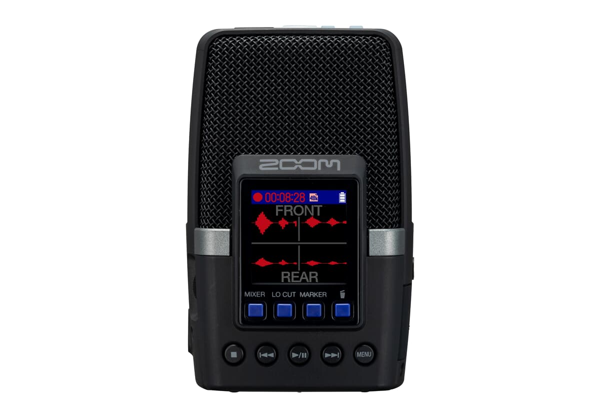 H2essential - Mobiler Recorder mit 3 Mikrofonen