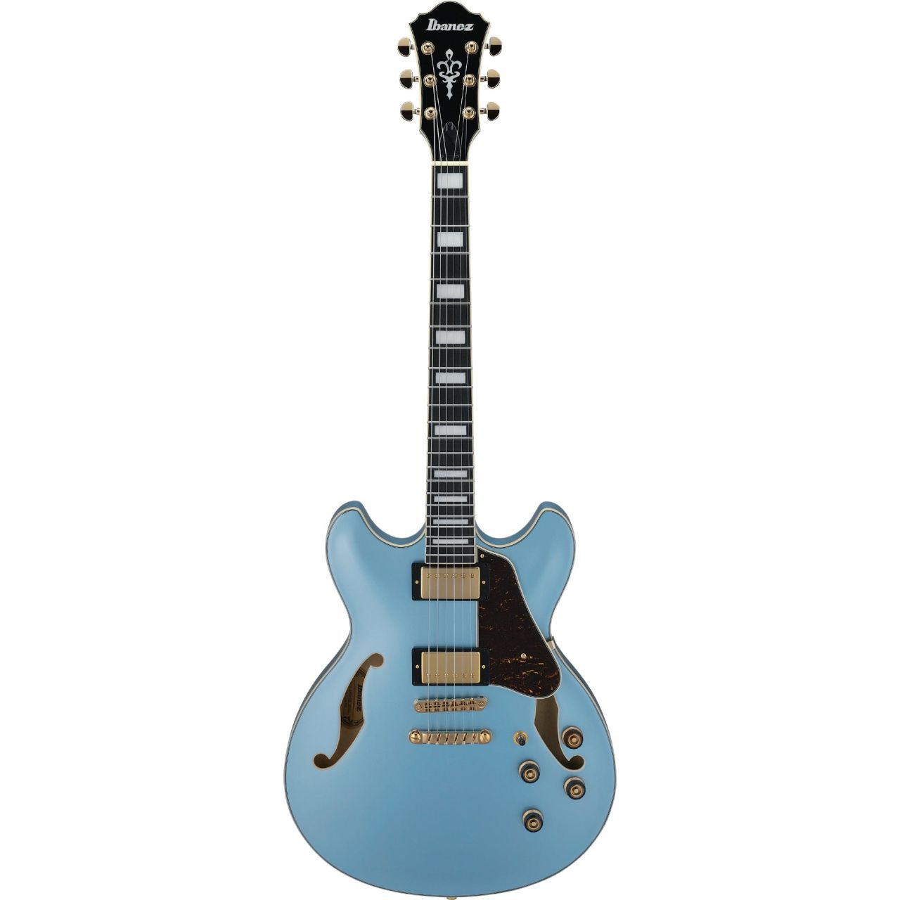AS83-STE Halbresonanz E-Gitarre in Steel Blue