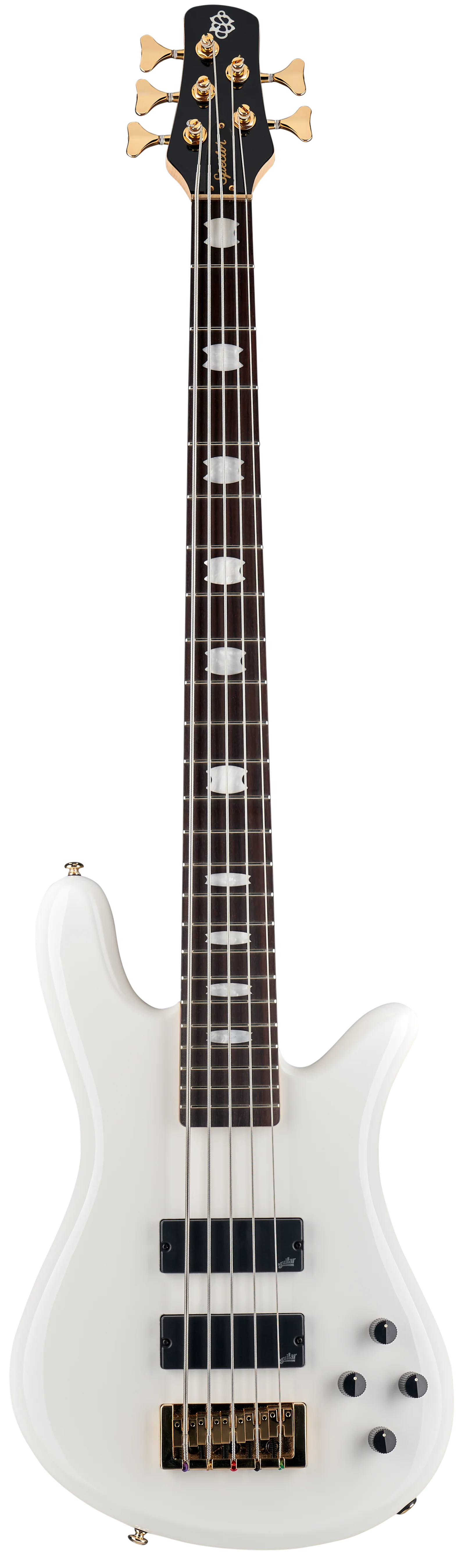 Icon NS-5 Bolt-On White Gloss E-Bass