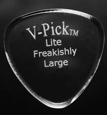 Freakishly Large Rounded Lite Pick  