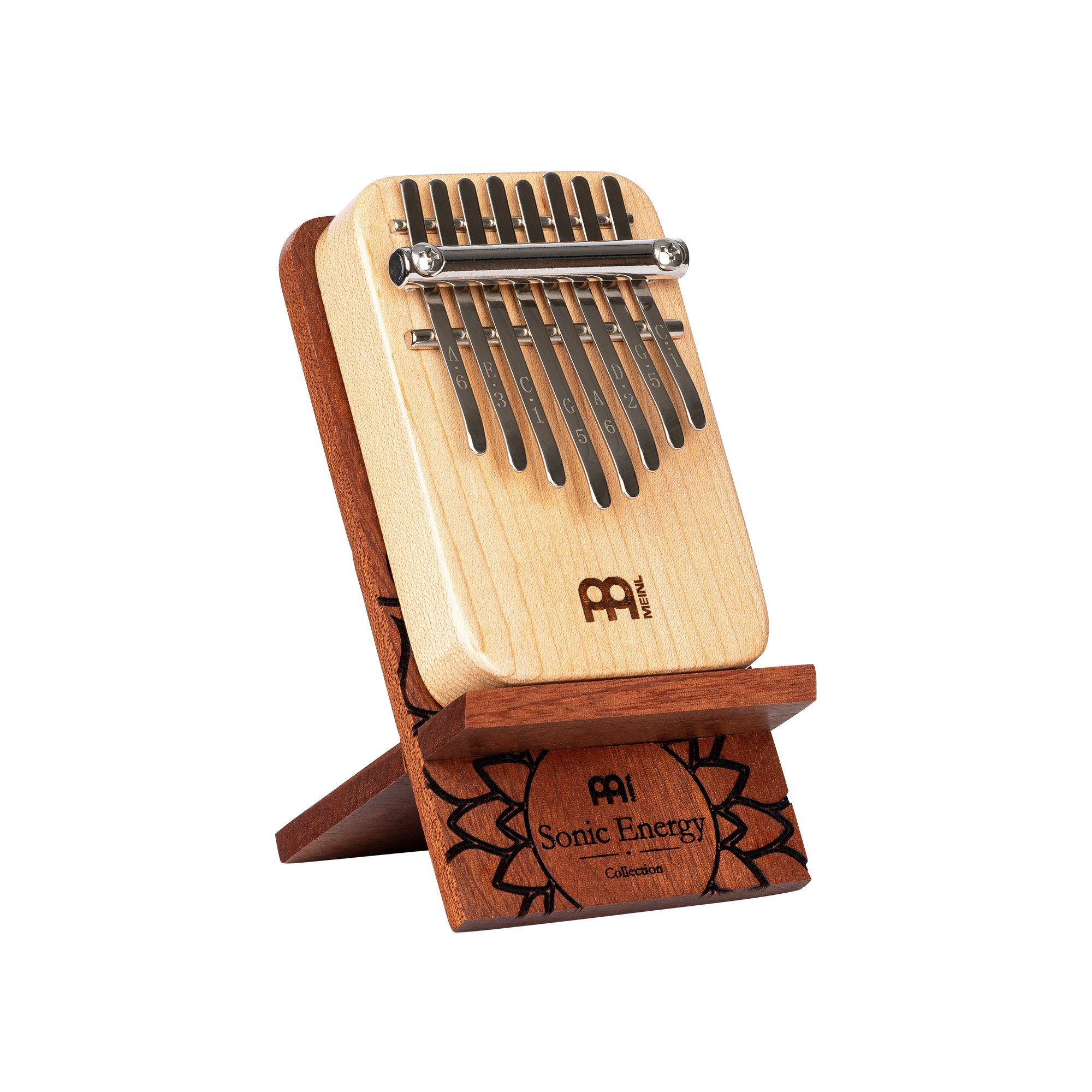Holder für Kalimbas mit bis zu 8 Zungen