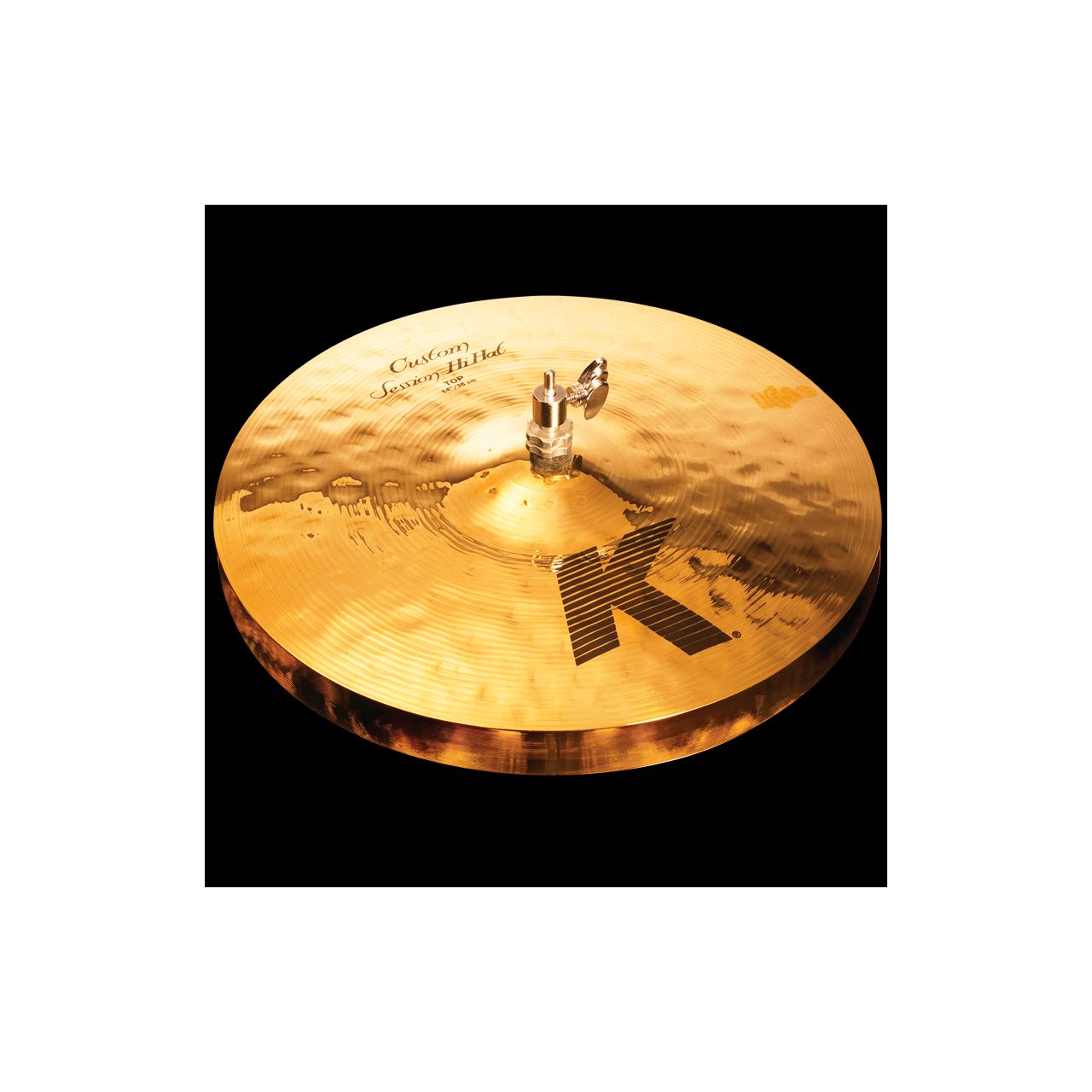 14" Hi-Hat K Custom Session brilliant