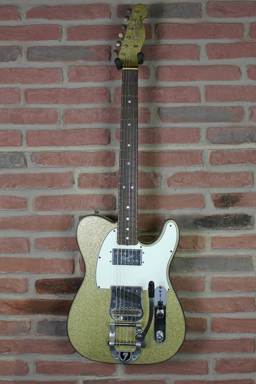 Ltd Cunife Telecaster, Journeyman Relic, Aged Gold Sparkle