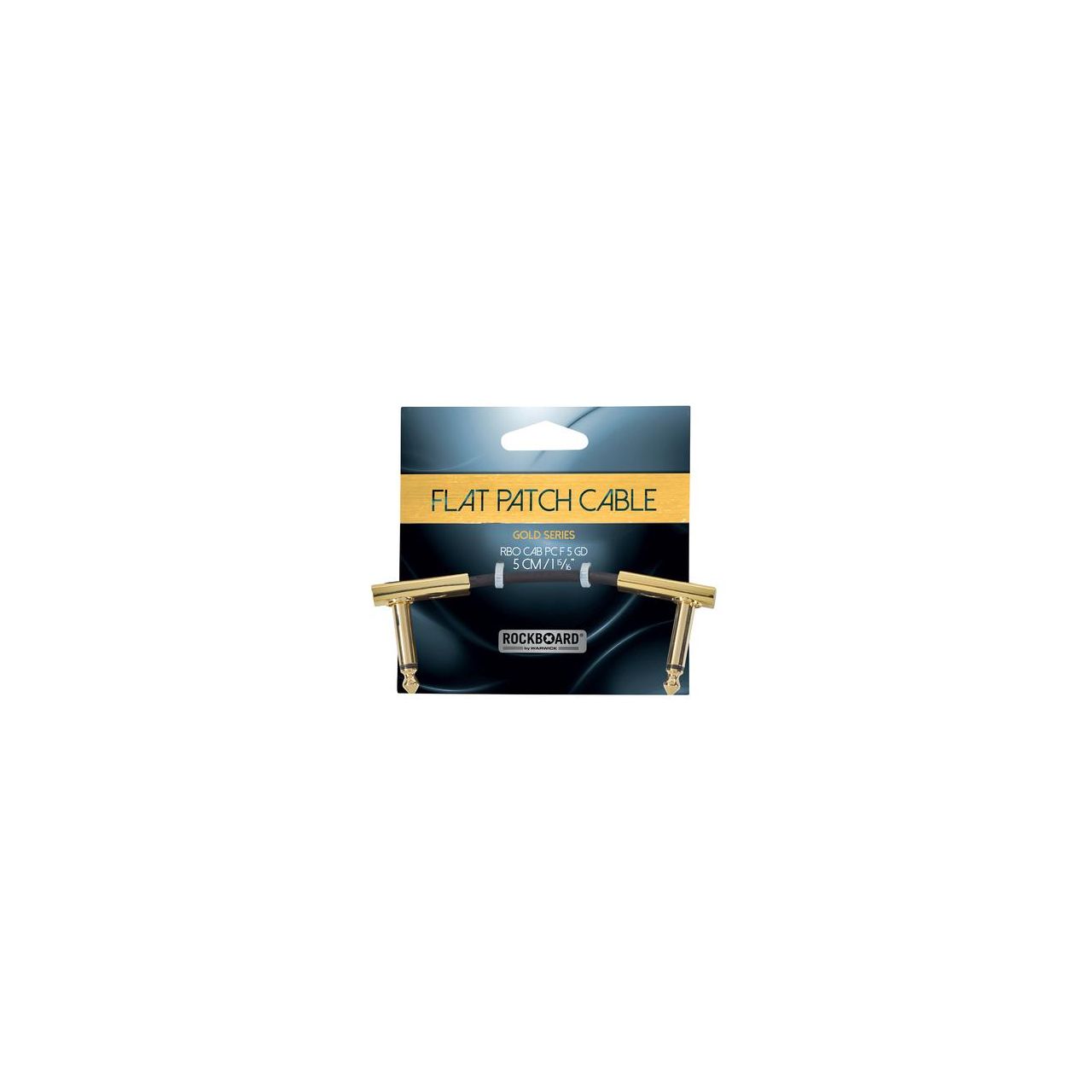 Gold Series Flat Patch Cable 5 cm