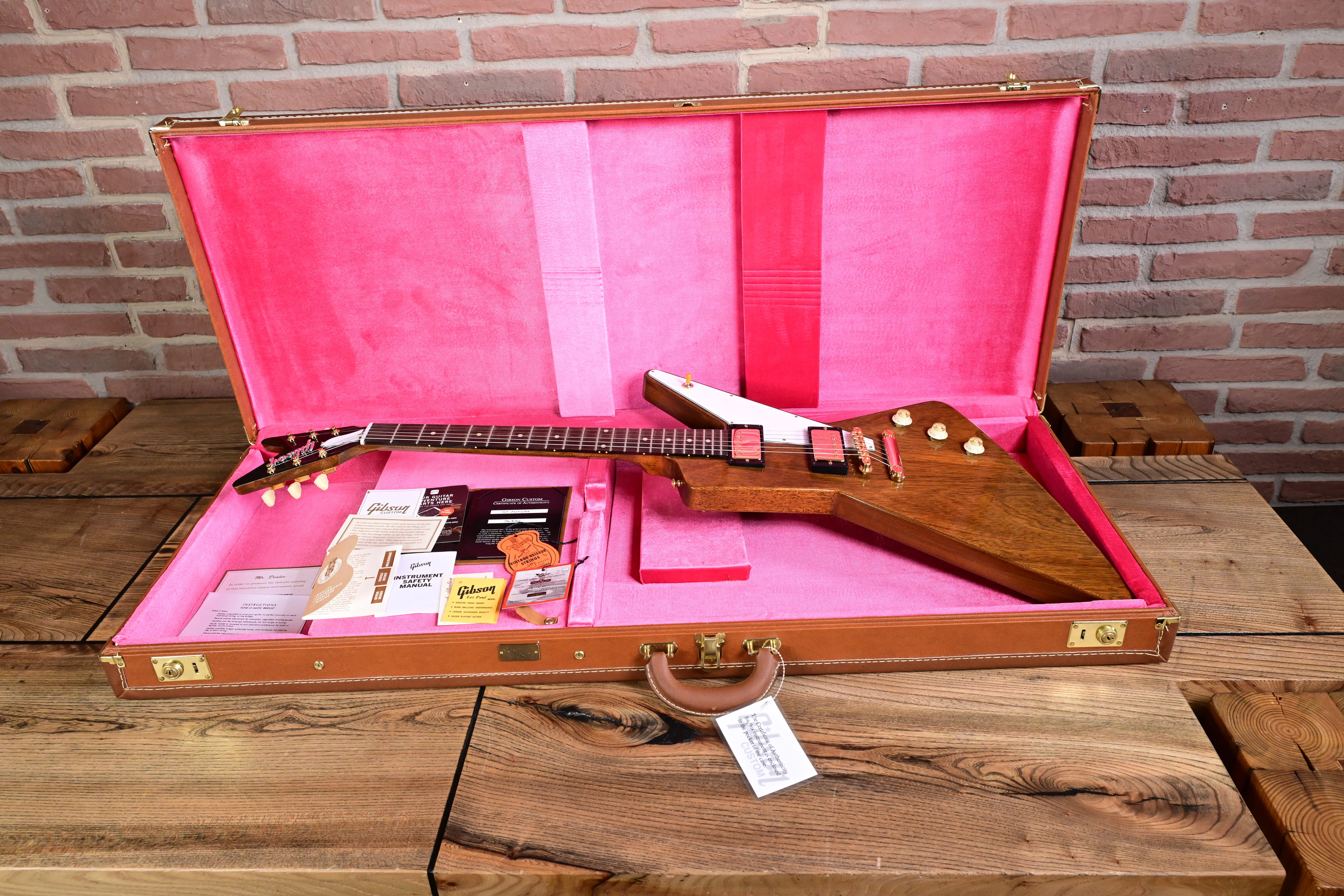 57 Futura Mahogany Natural VOS GH Antique Natural Custom Shop