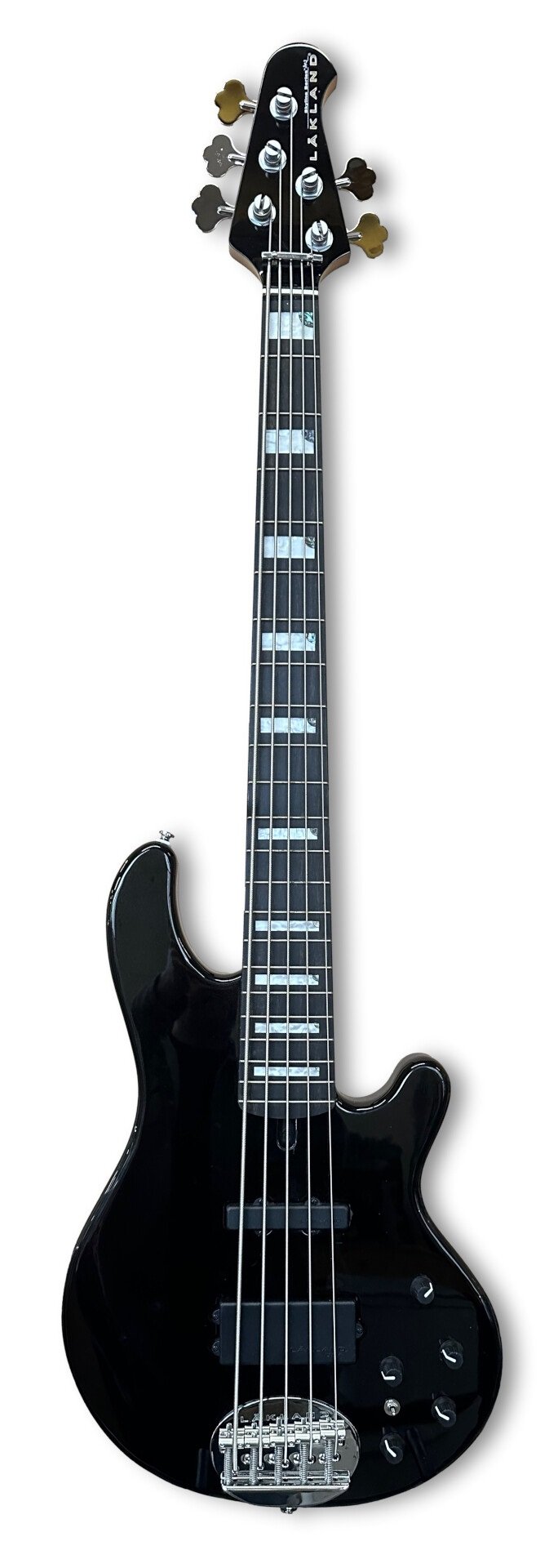 Skyline 55-02 Custom Bass, 5-String - Black Sparkle Gloss