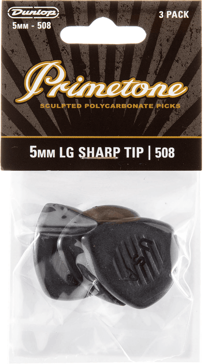 Primetone large sharp tip, 5 mm, Player's Pack (3 Stck.)
