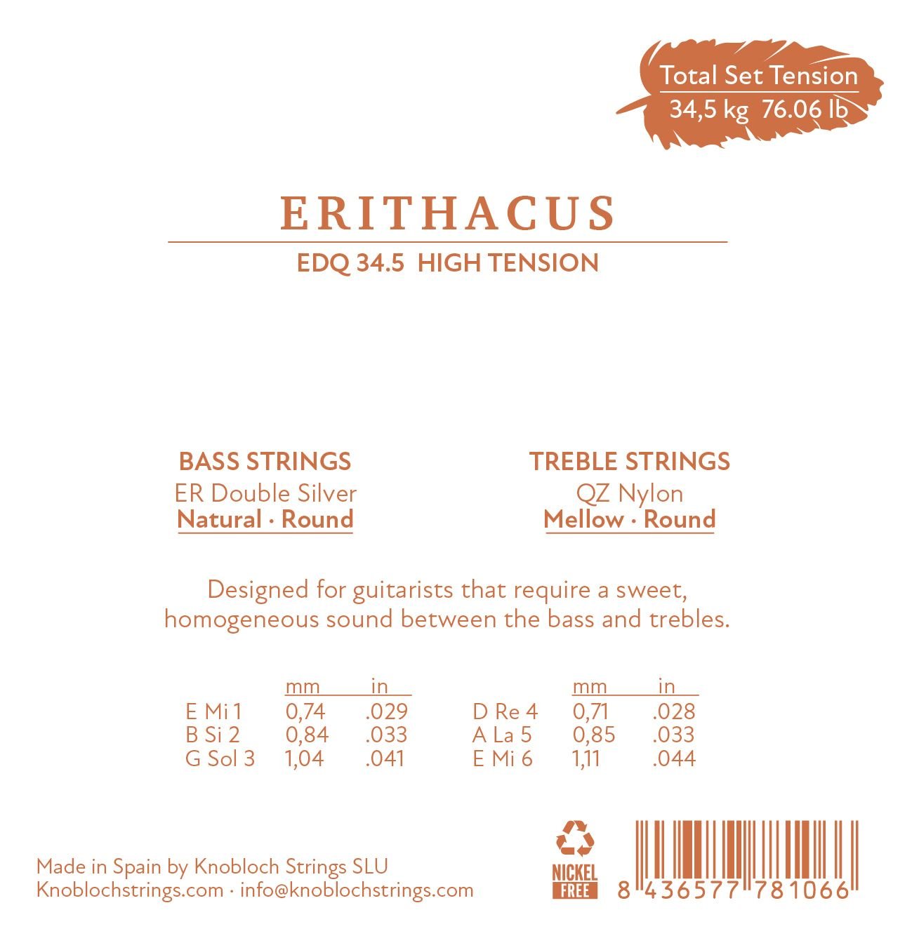 Erithacus Line EDQ34.5, High Tension