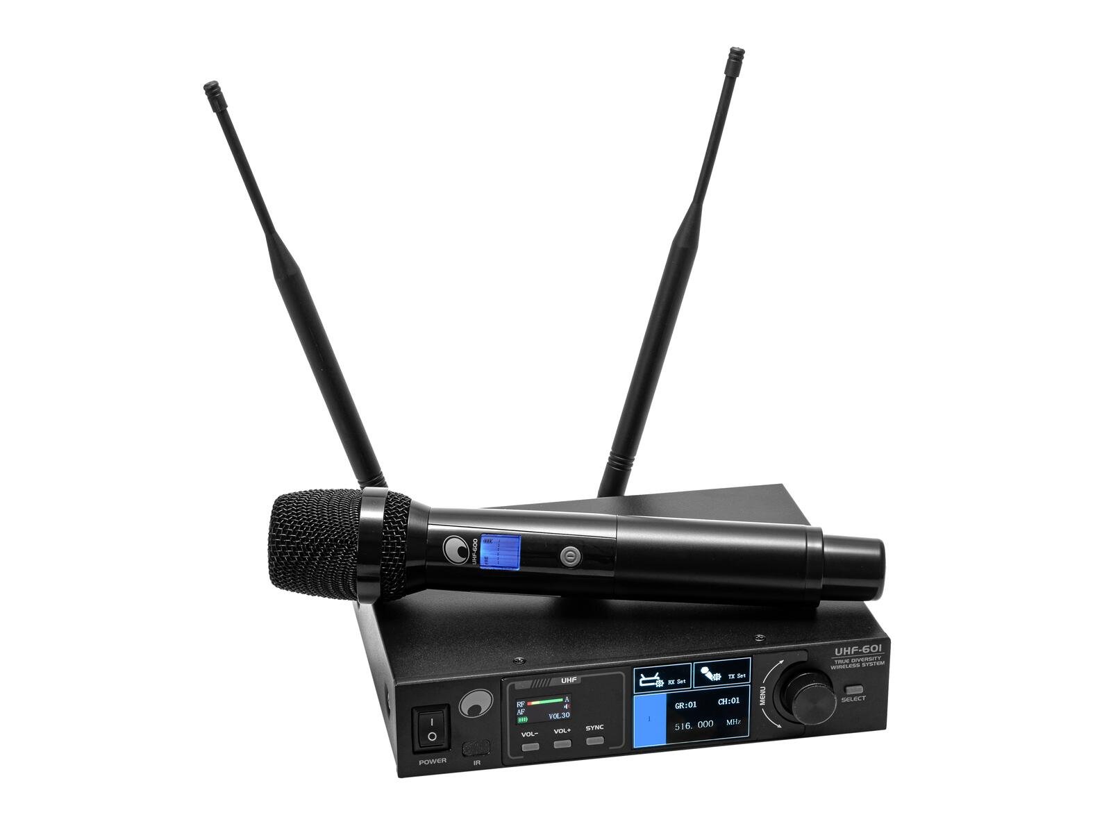 UHF-601 1-Kanal Funkmikrofon-System  520-554 MHz