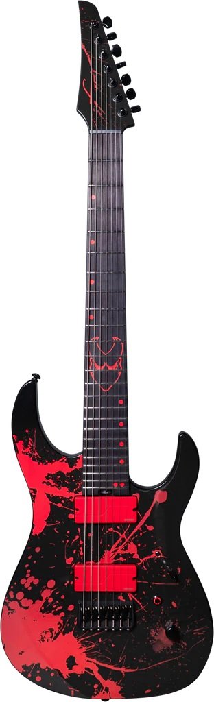 Ninja Custom Slaughter 7-String Blood/Black