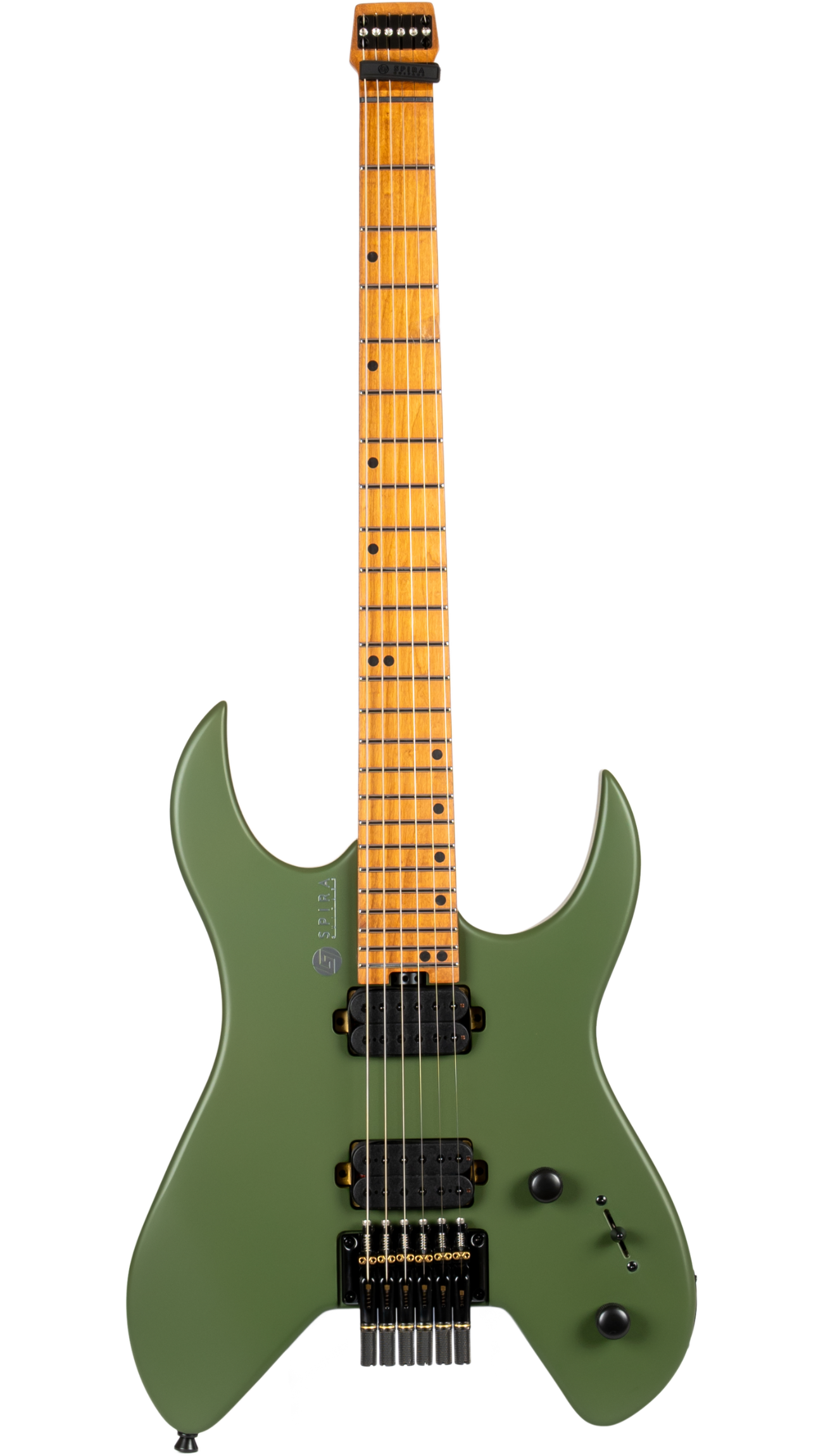 S-400 Headless E-Gitarre MGR Satin Green 