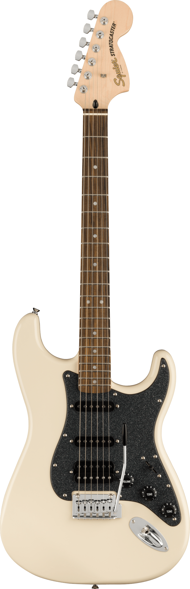 FSR Affinity Series™ Stratocaster® HSS, Laurel Fingerboard, Olympic White