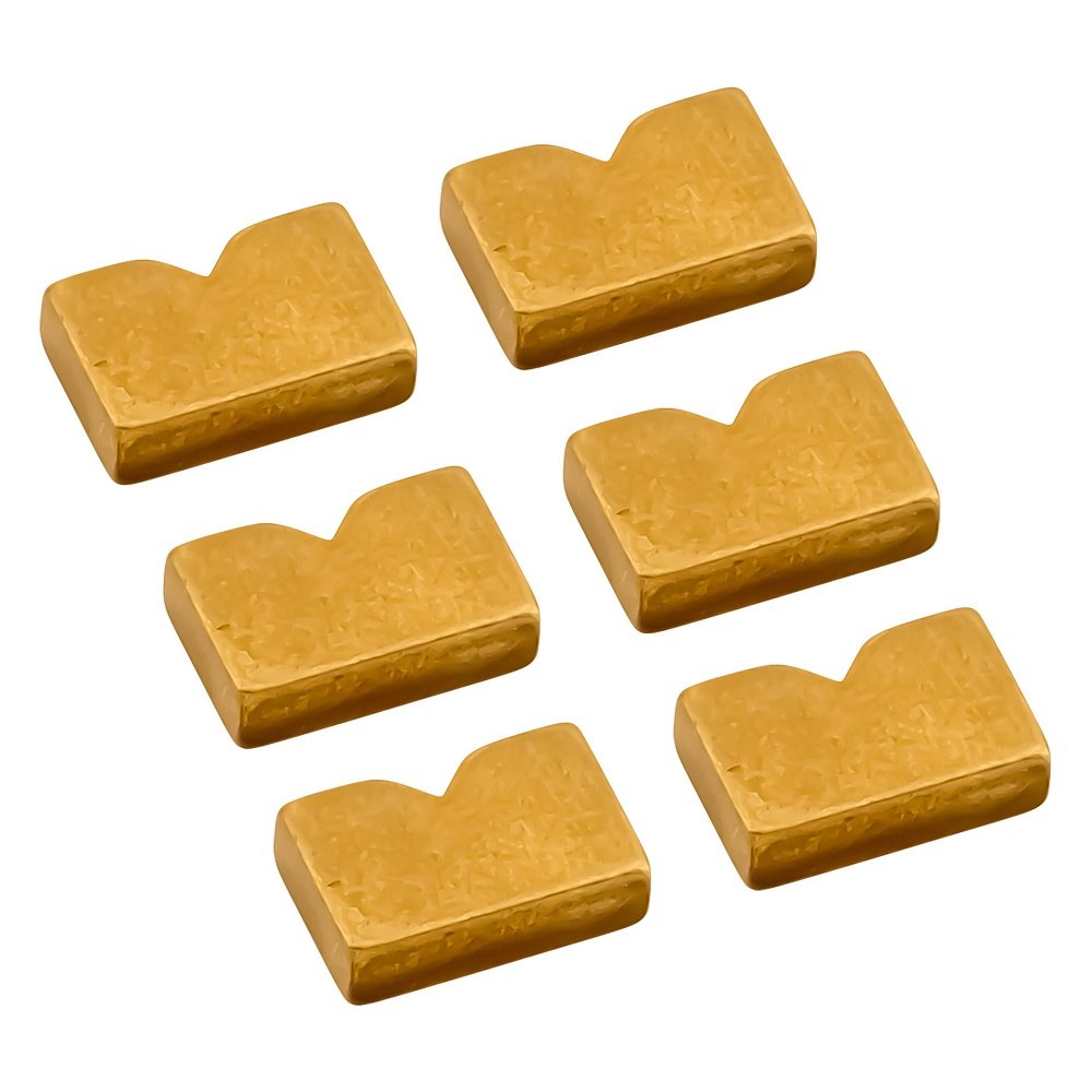  KickAss Saddle Insert Set Brass - Notched