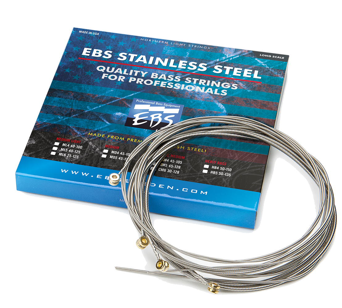 Basssaiten, Edelstahl, Metallisch, Long Scale