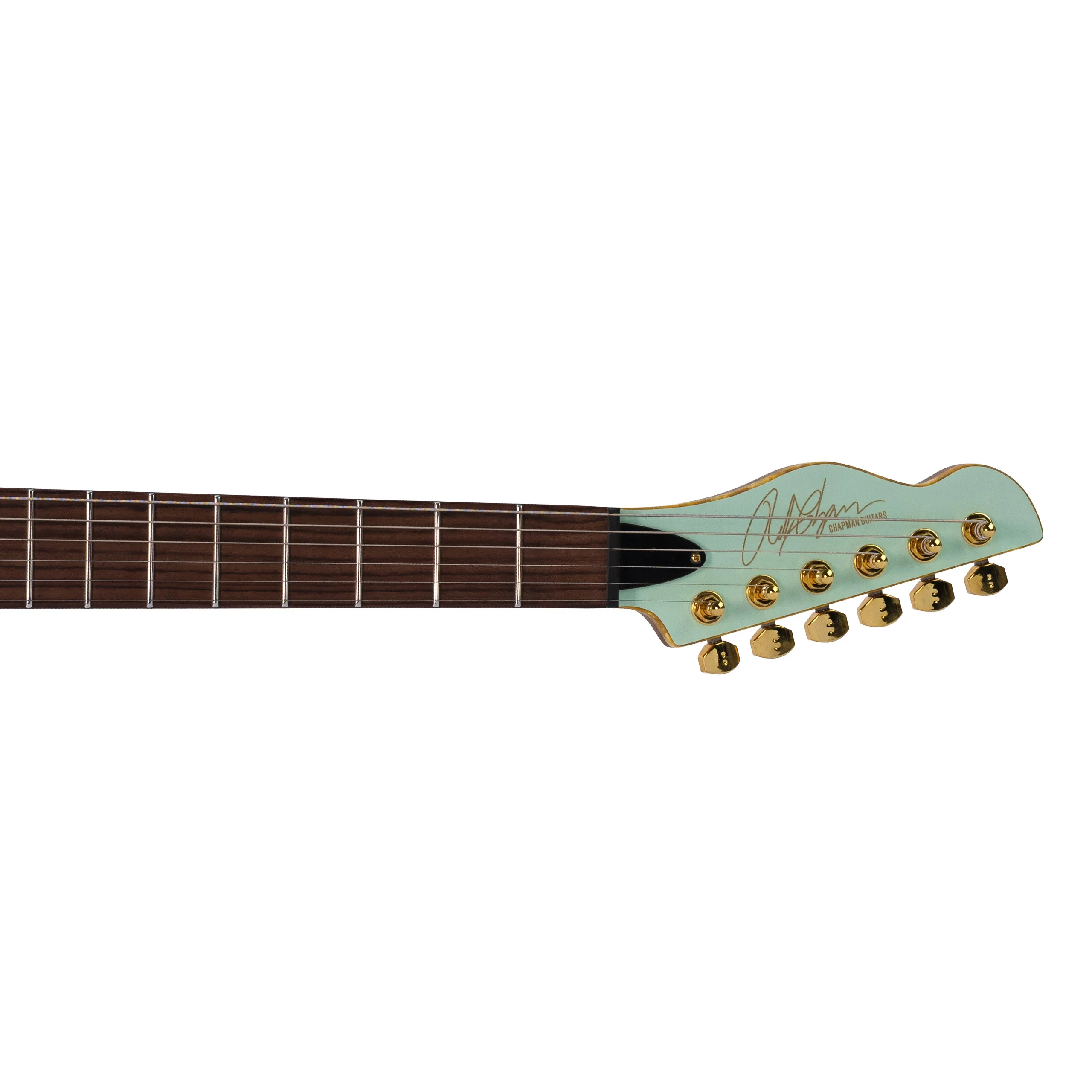 Chapman Guitars Chris Robertson Signature - Kopfplatte in frontaler Ansicht