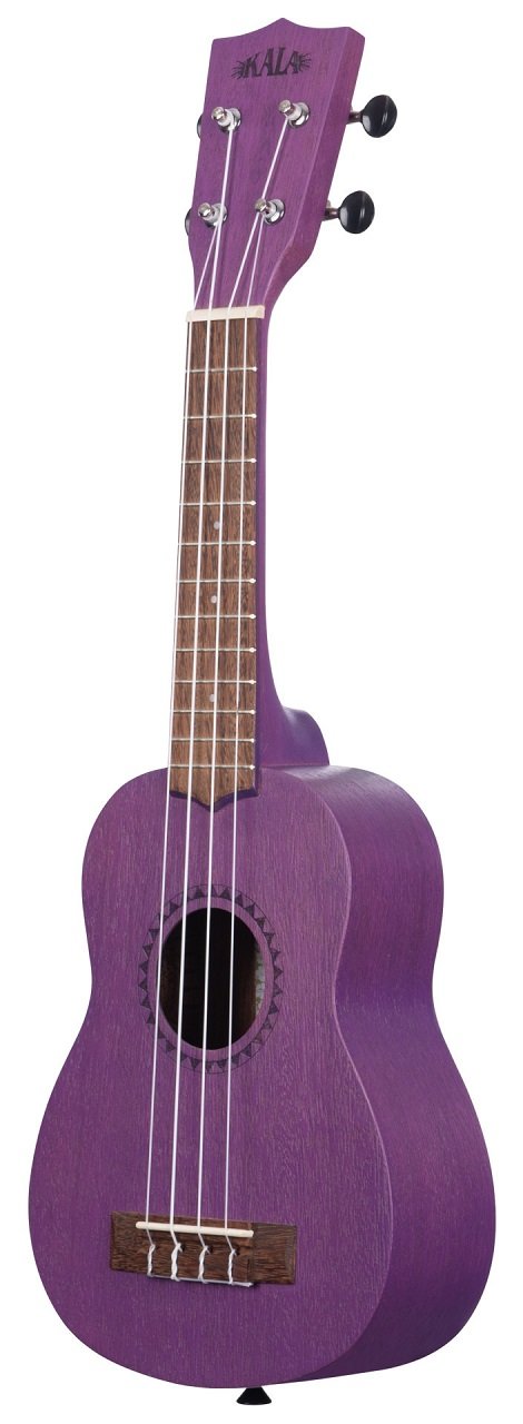 KA-MRT-PUR-S - Royal Purple Watercolor Meranti Soprano Ukulele
