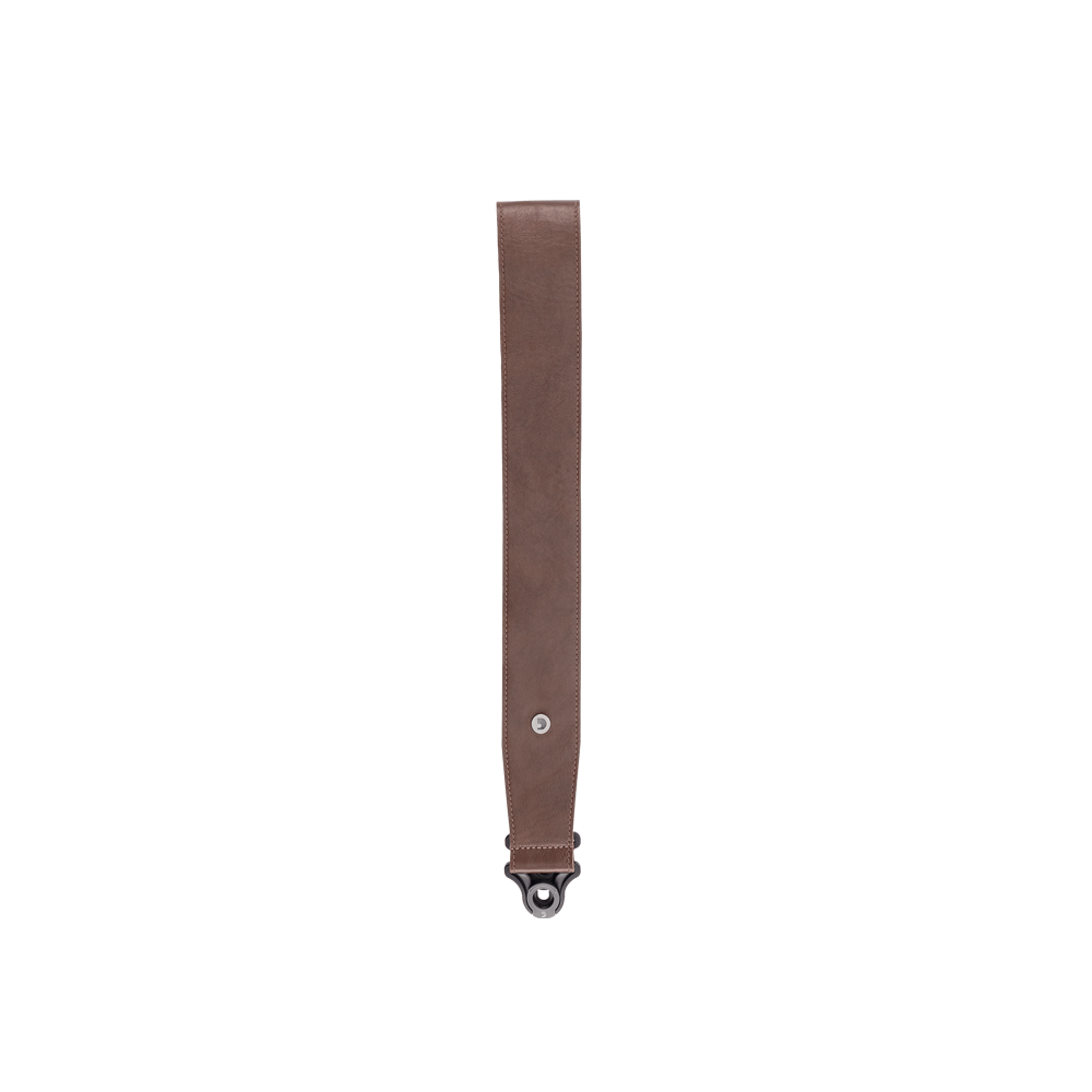Comfort Auto Lock-Gitarrengurt aus Leder, 2.5" - Brown