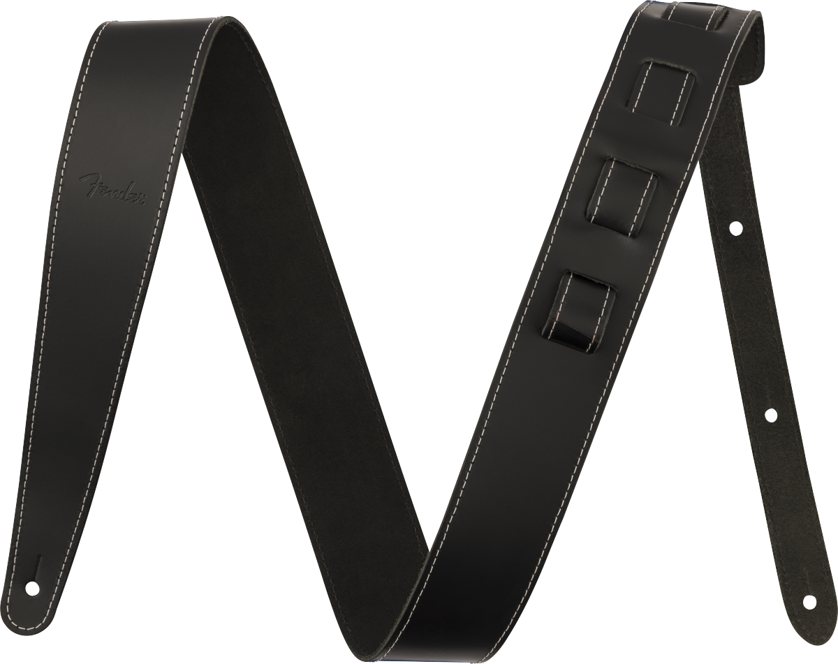 2" Essentials Leather Strap, Black