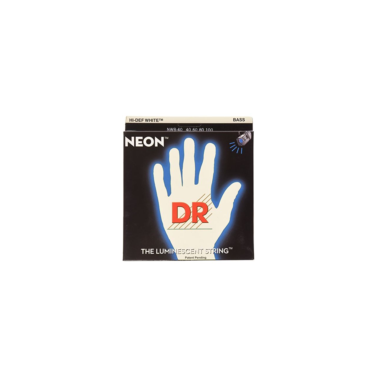 HiDef White Neon Bass 040, 060, 080, 100