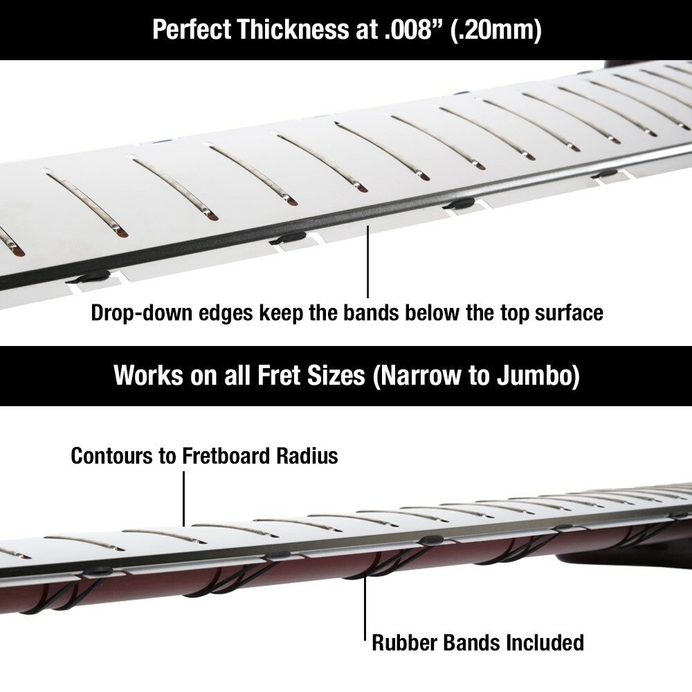 Fret Shield (MN802) - Fretboard Protector Guard for P - 25" Guitar Fret Scale