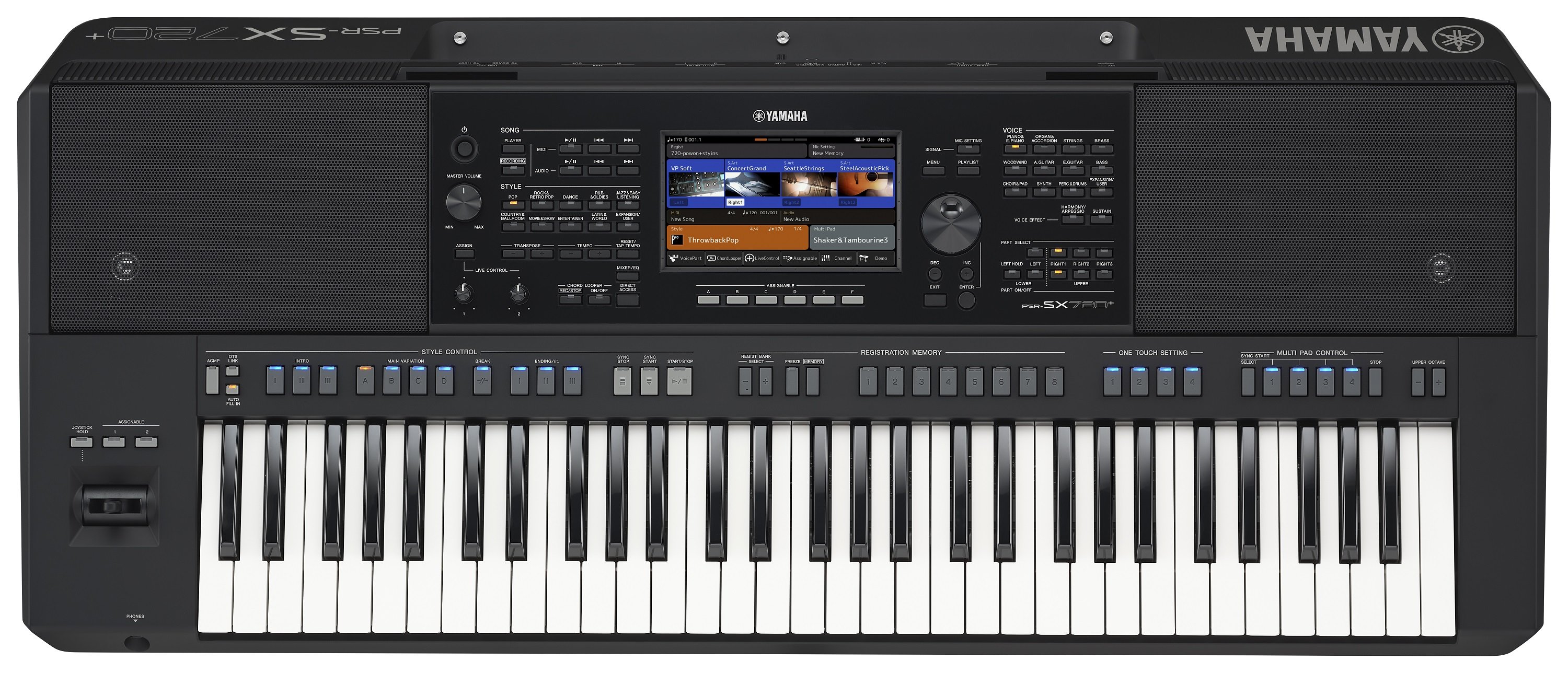 PSR-SX720+ Keyboard Arranger-Workstation