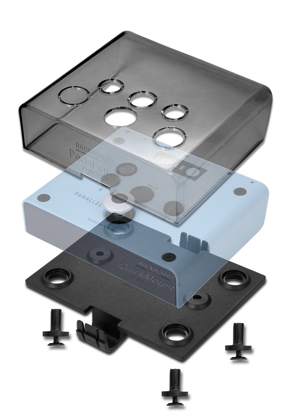 PedalSafe Type LE3 - Protective Cover and Rockboard Mounting Plate