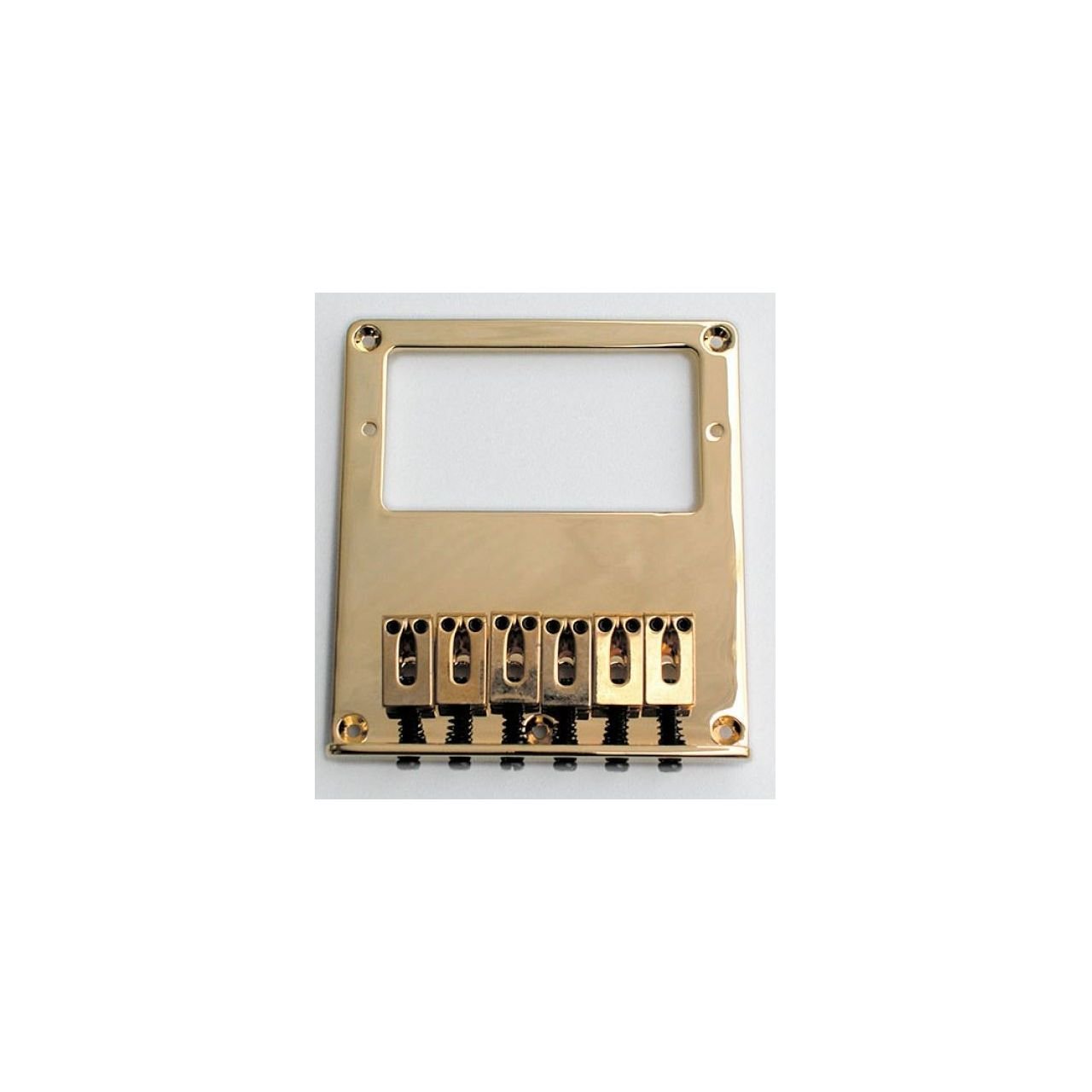 HW49G Humbucker-Stahlbrücke für Tele, gold