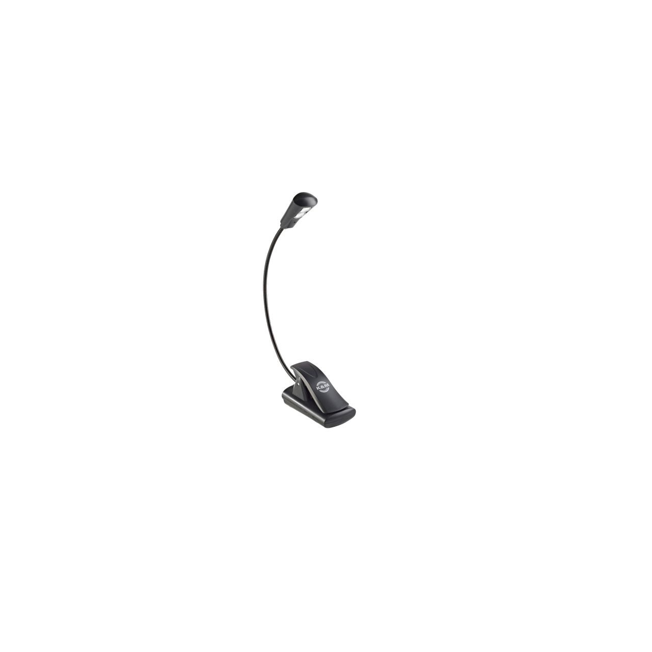 12242 Notenpultleuchte "2 LED FlexLight" - schwarz