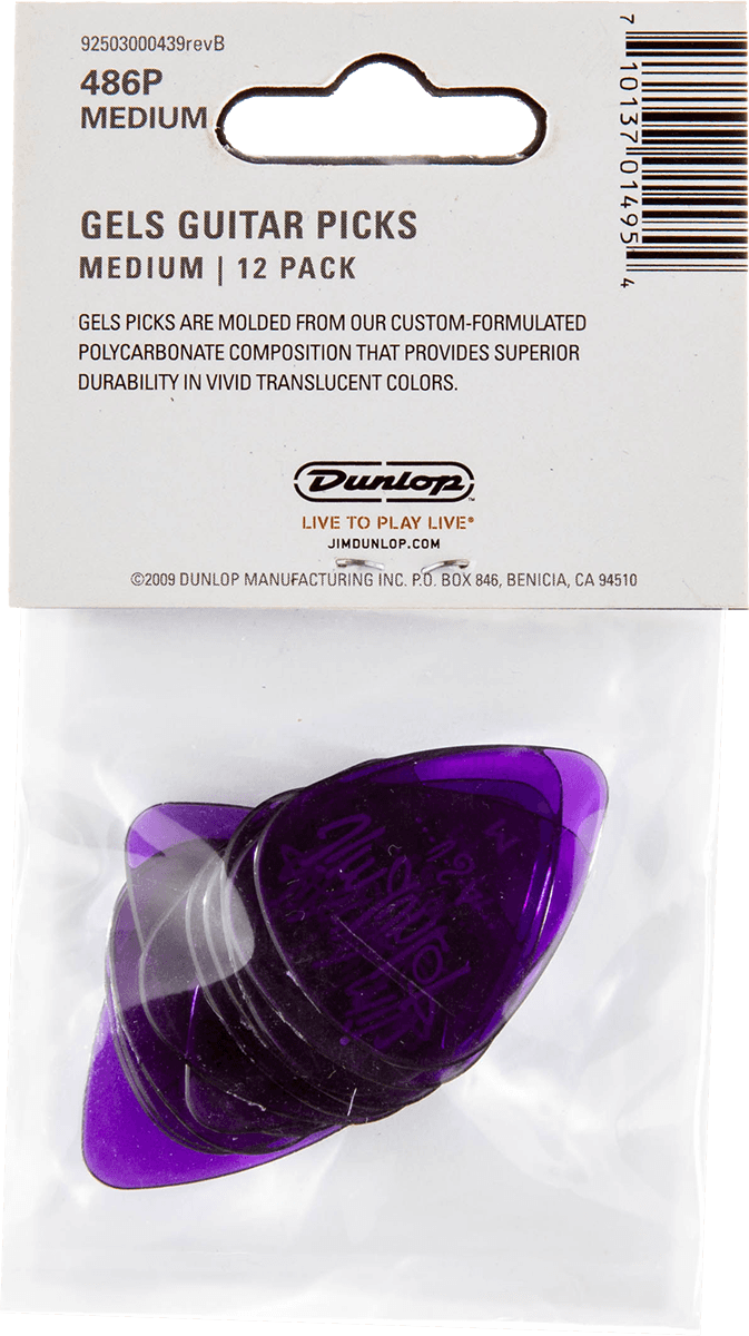 Gels Pick medium, Player's Pack (12 Stck.)
