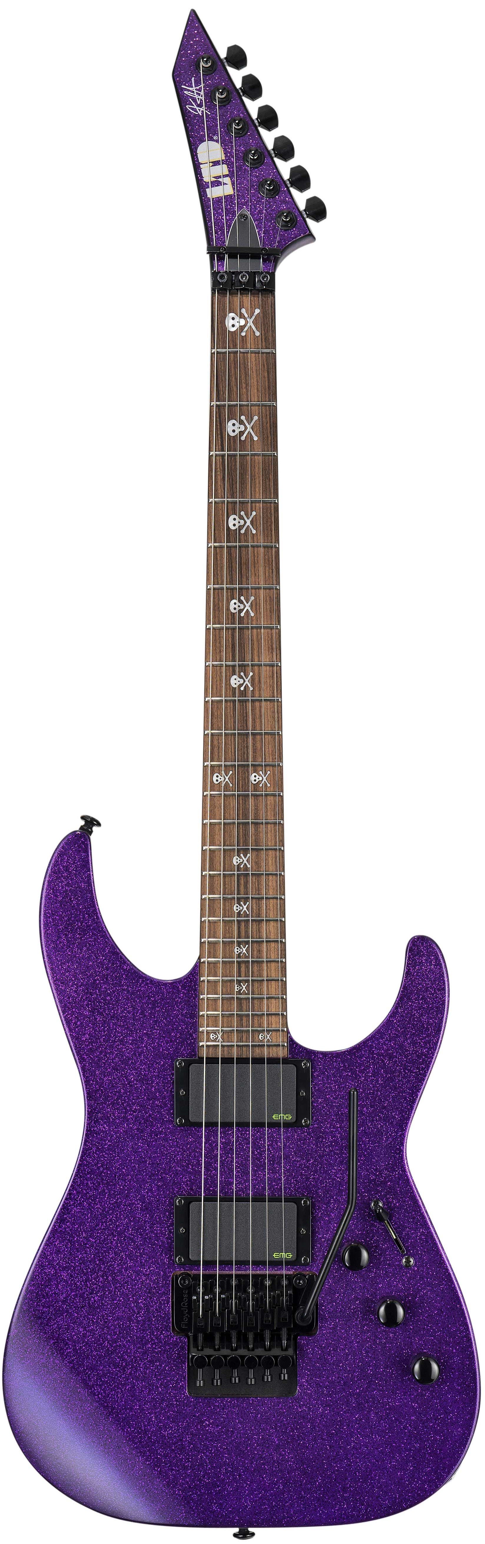 KH-602 PSP Kirk Hammett Signature E-Gitarre Purple Sparkle
