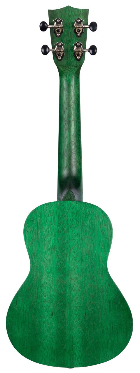 KA-MRT-GRN-C - Fern Green Watercolor Meranti Concert Ukulele