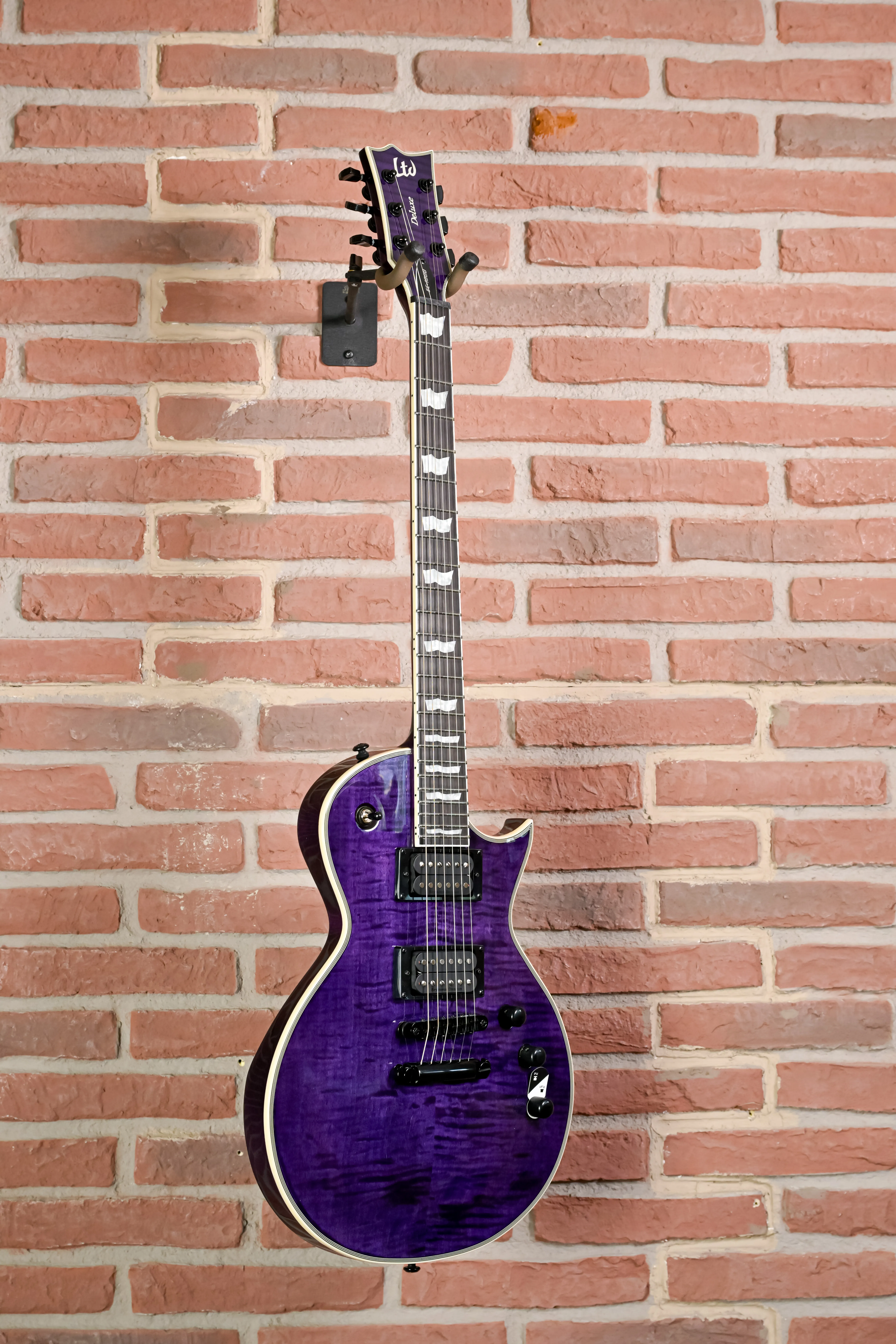 EC-1000 FMSTP Flamed Maple See Thru Purple E-Gitarre