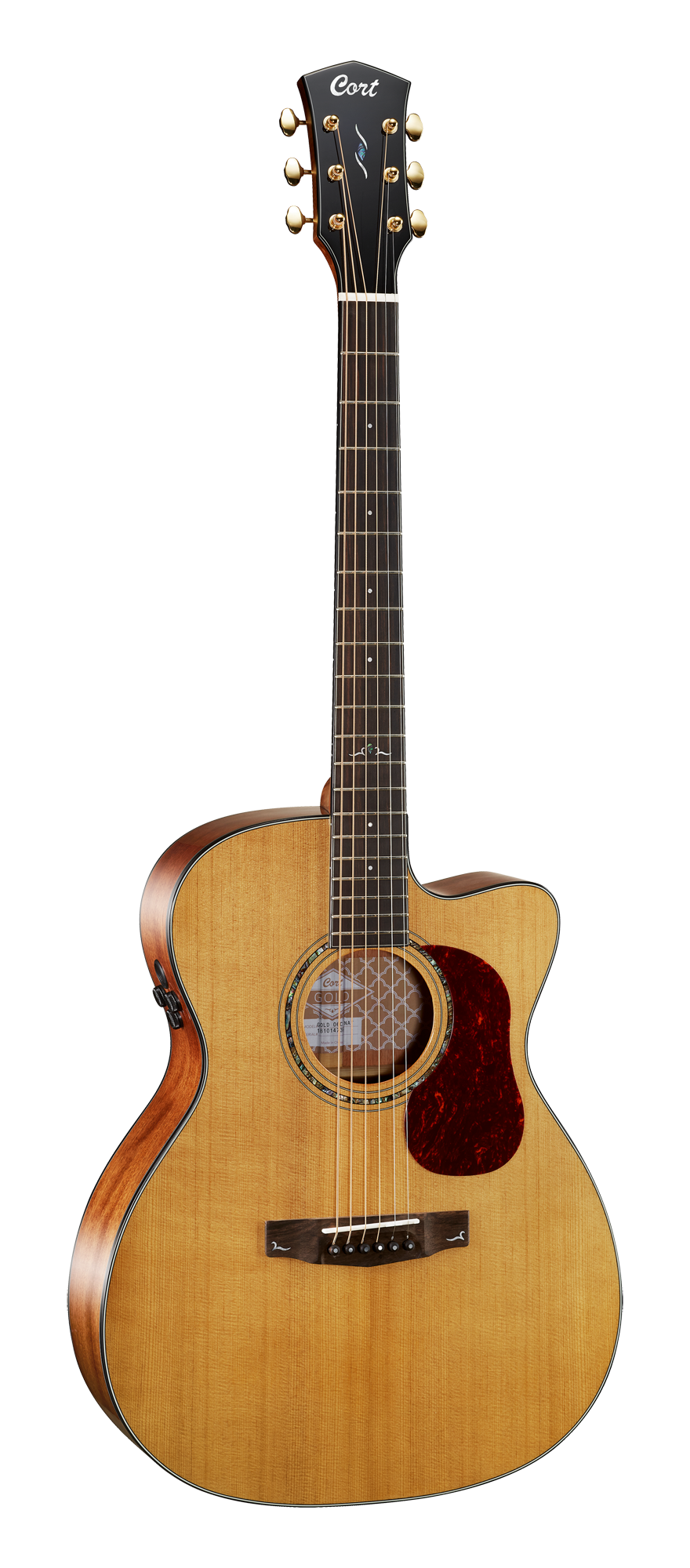 GOLD OC6 Akustikgitarre Natur