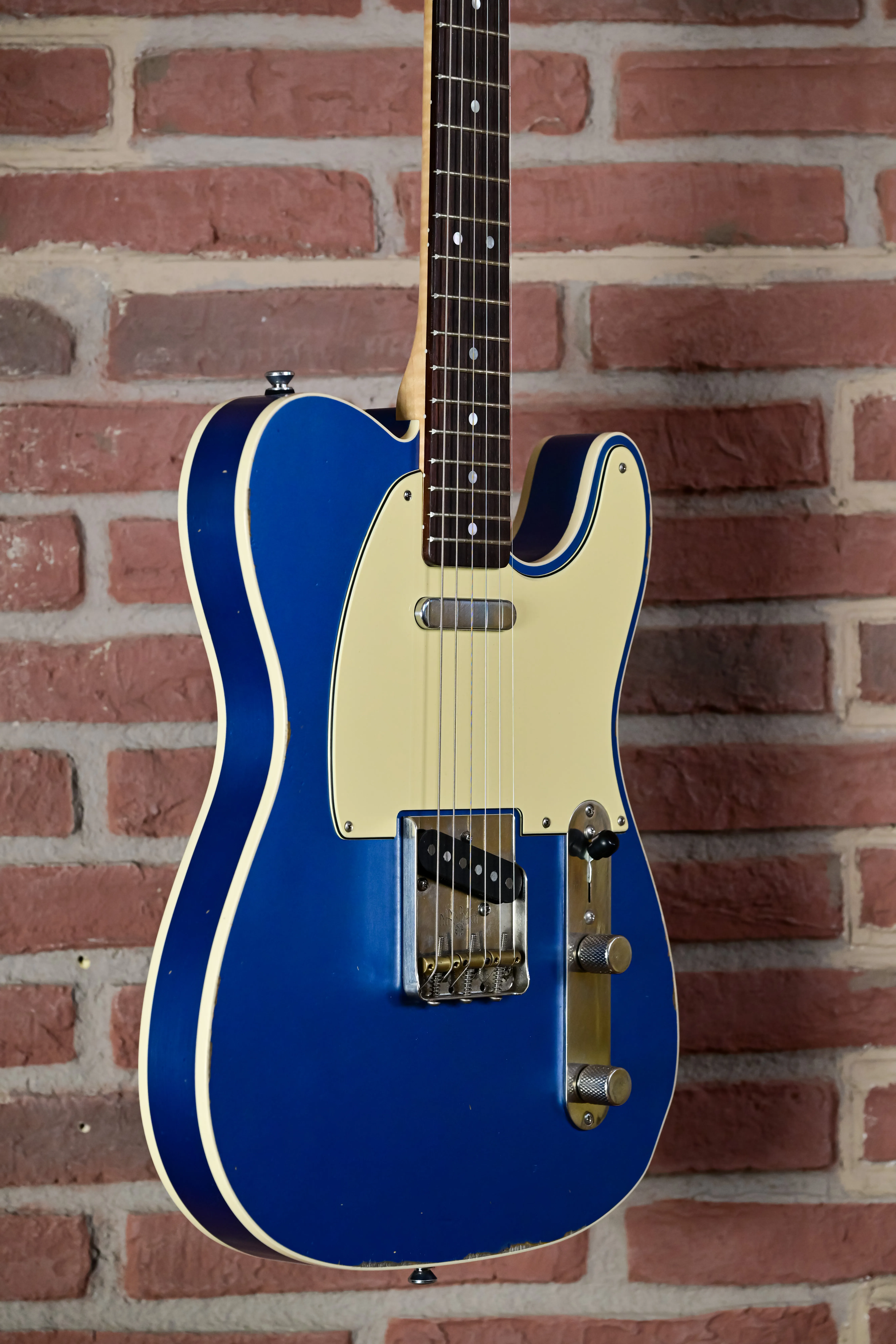 Texonian T61 Custom Lake Placid Blue Aged E-Gitarre