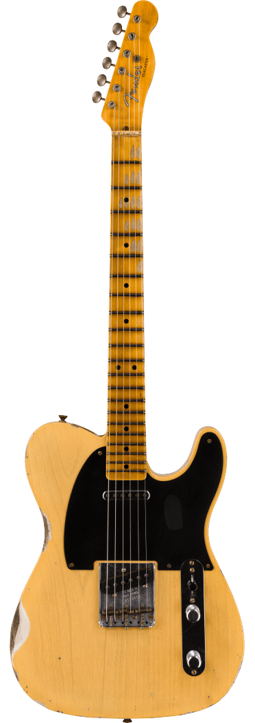 Ltd Tomatillo Blackguard Tele Relic, Aged Nocaster Blonde