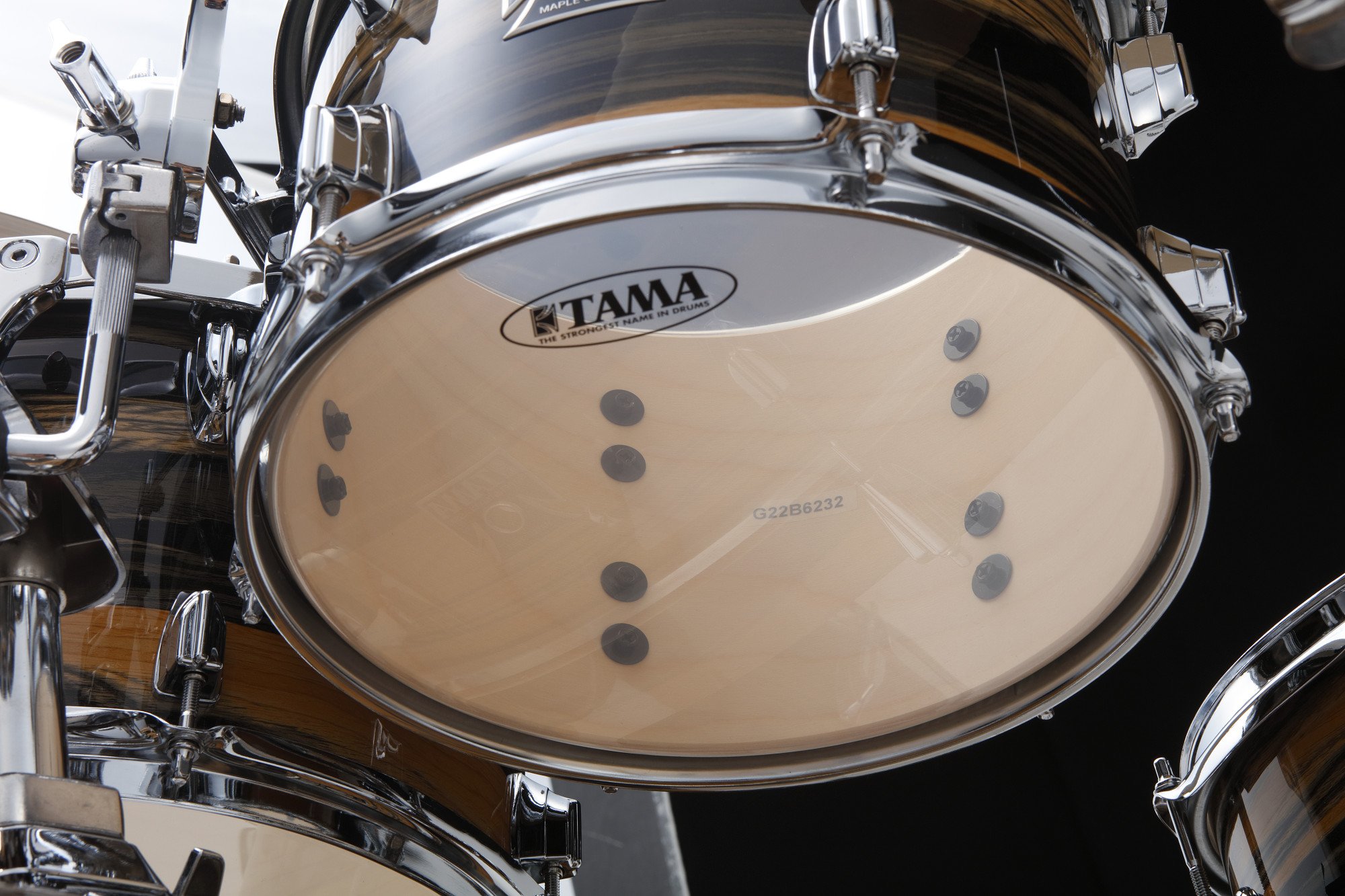 CK52KR Superstar Classic Drum Set 5 teilig - Natural Ebony