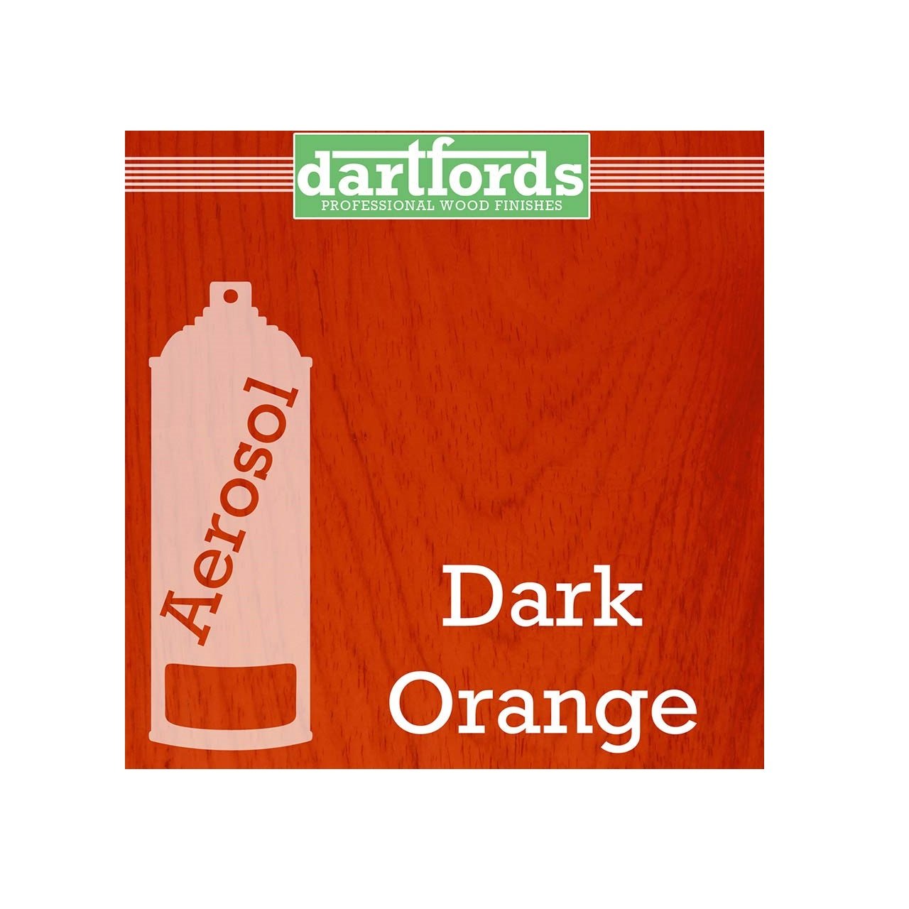 Nitrocelluloselack Dunkles Orange - 400ml Aerosol