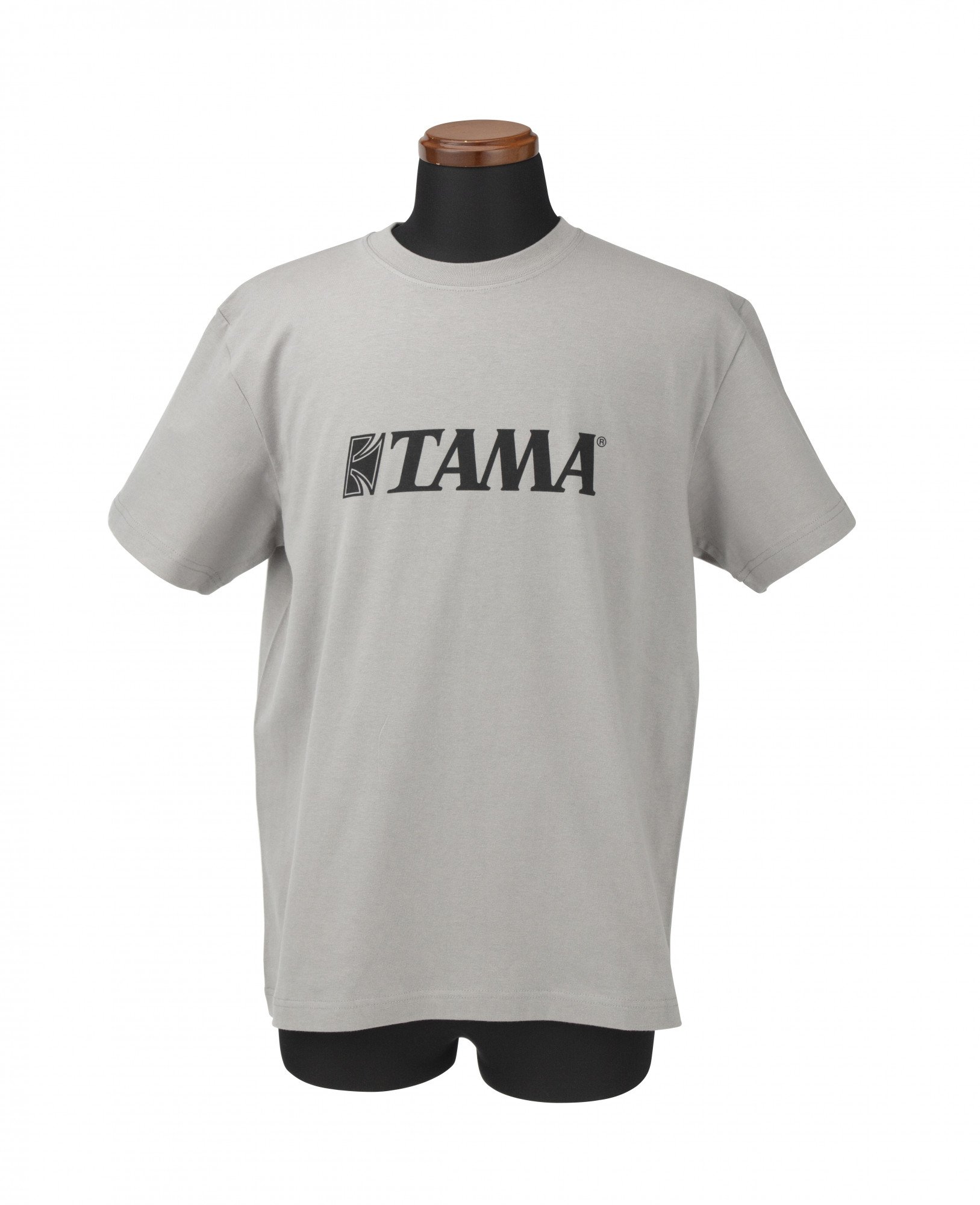 T-Shirt "Black Logo" - grau - S