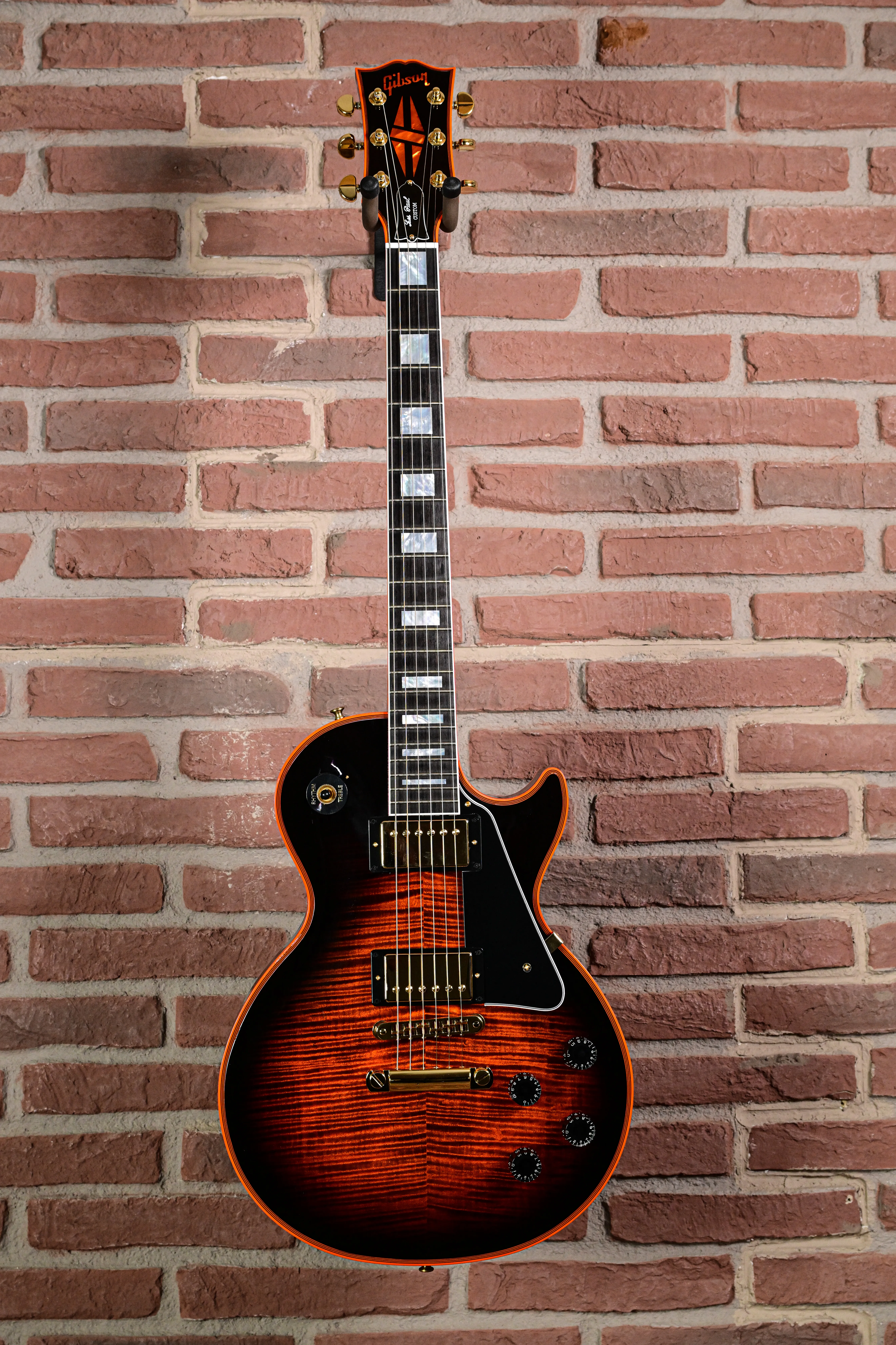 Les Paul Custom Widow Figured Orange Burst M2M Custom Shop