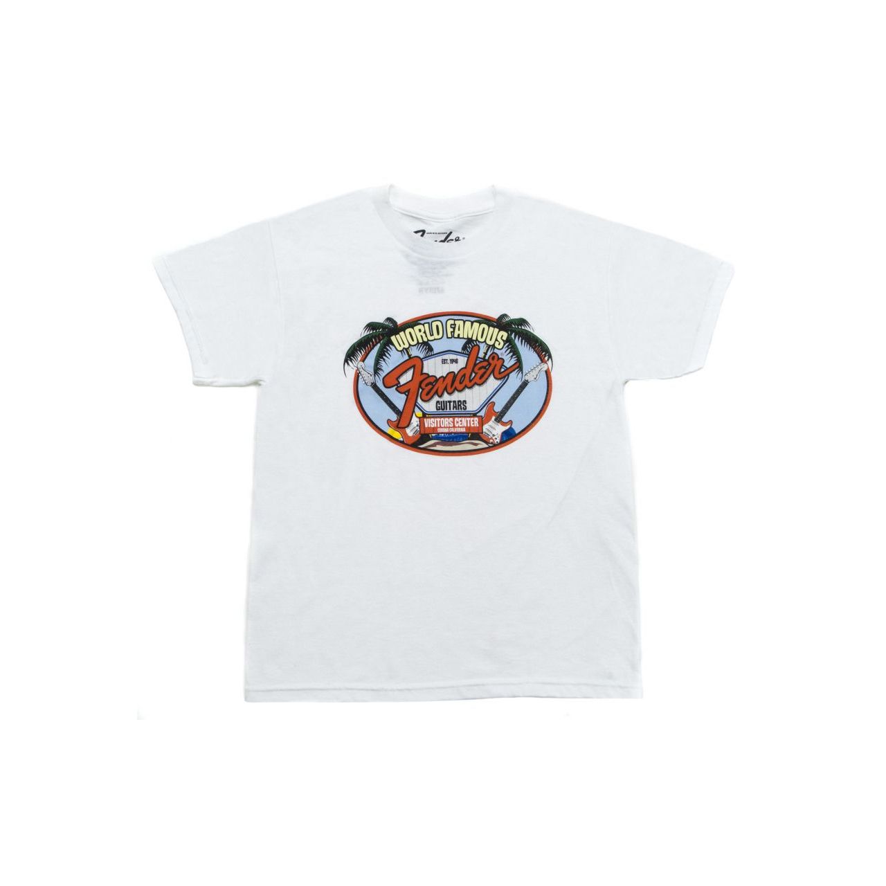 World Famous Visitor's Center Preteen T-Shirt, White, 9 - 10 Jahre