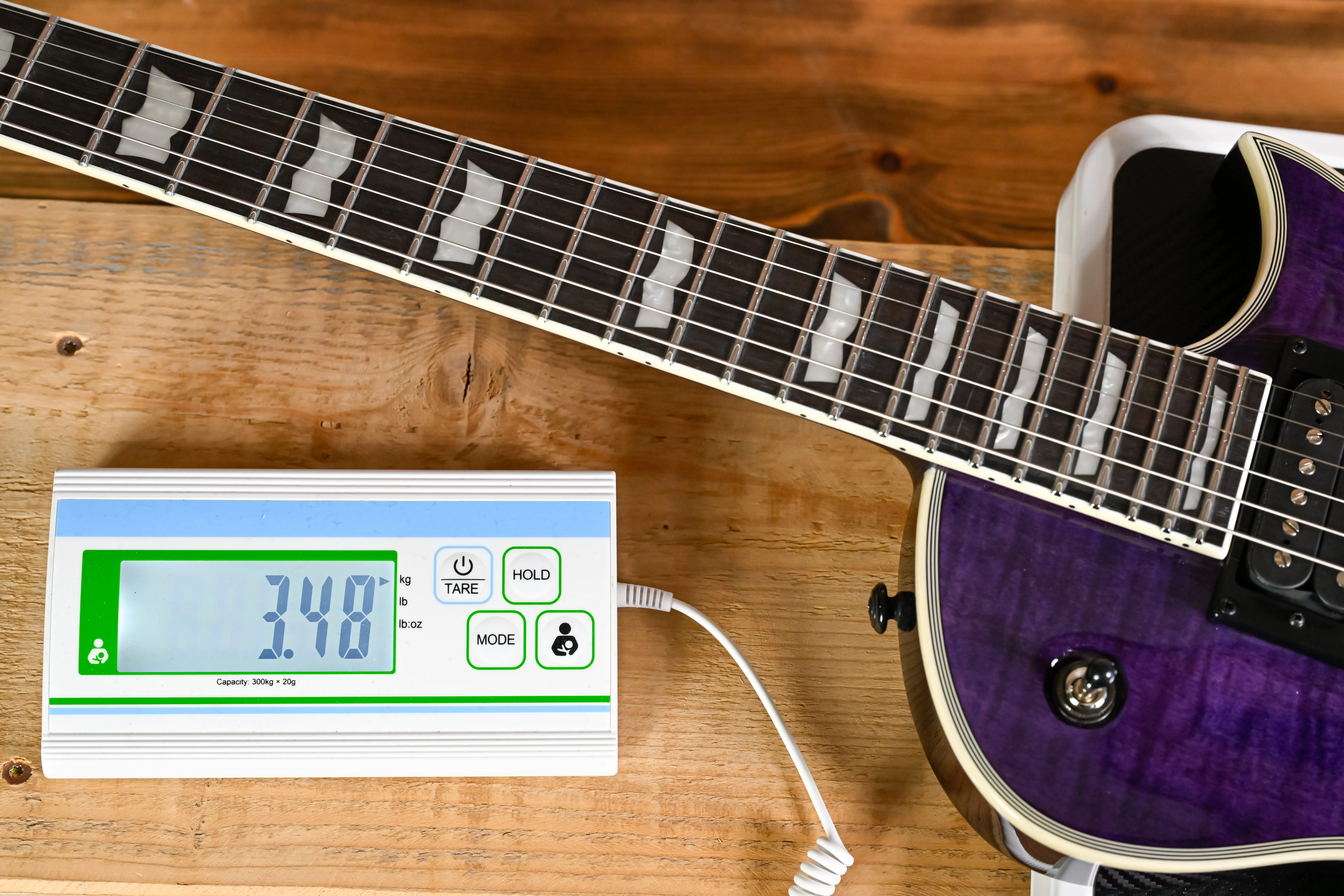 EC-1000 FMSTP Flamed Maple See Thru Purple E-Gitarre
