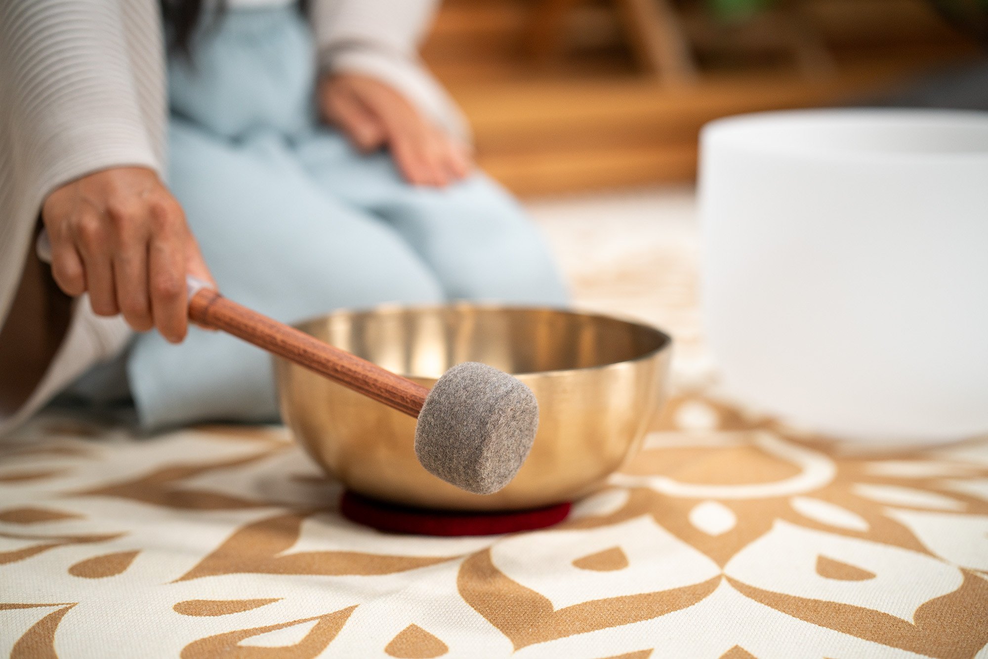 Sound Bath Double Mallet - Medium