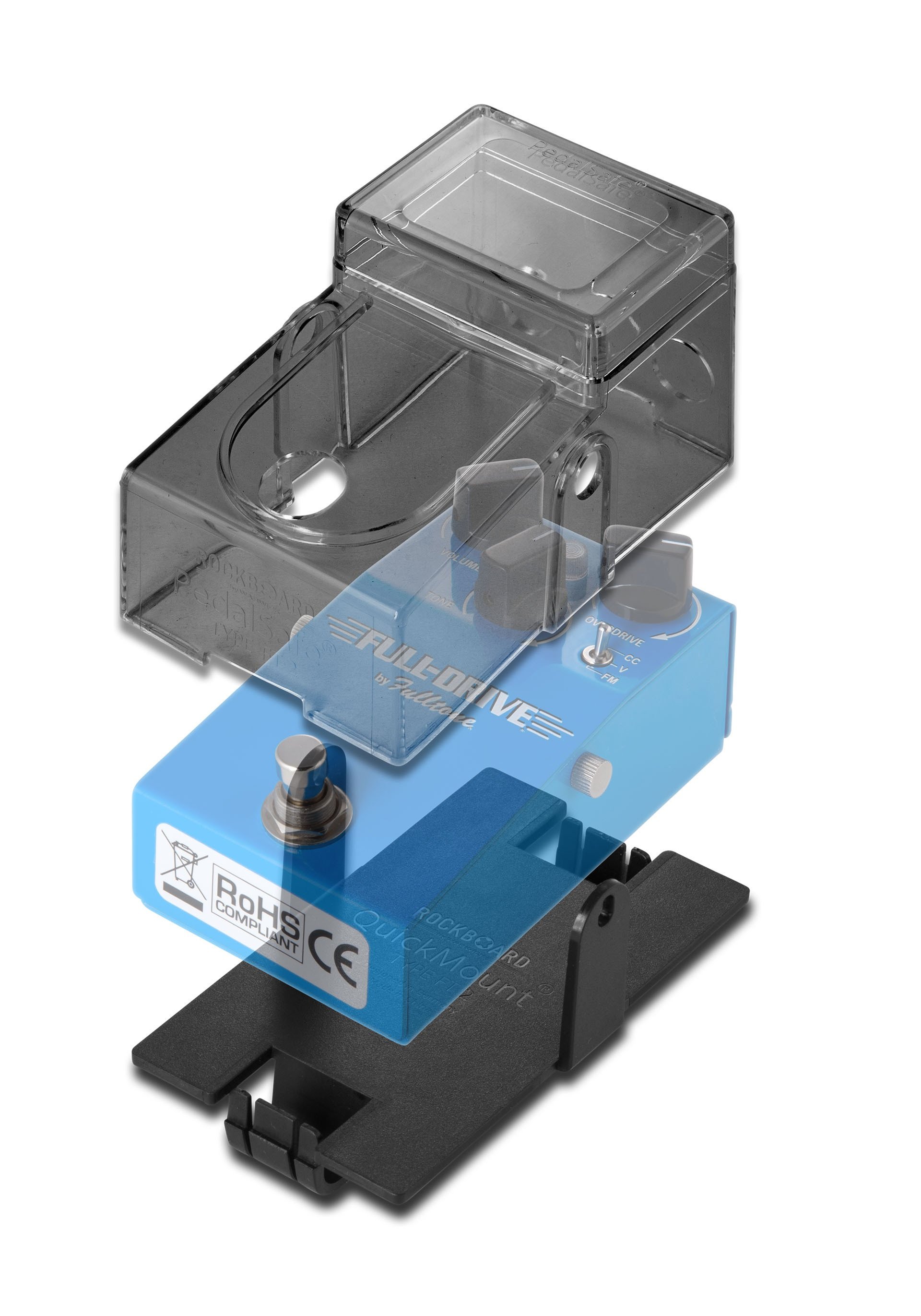 PedalSafe Type FT2 - Protective Cover and Rockboard Mounting Plate
