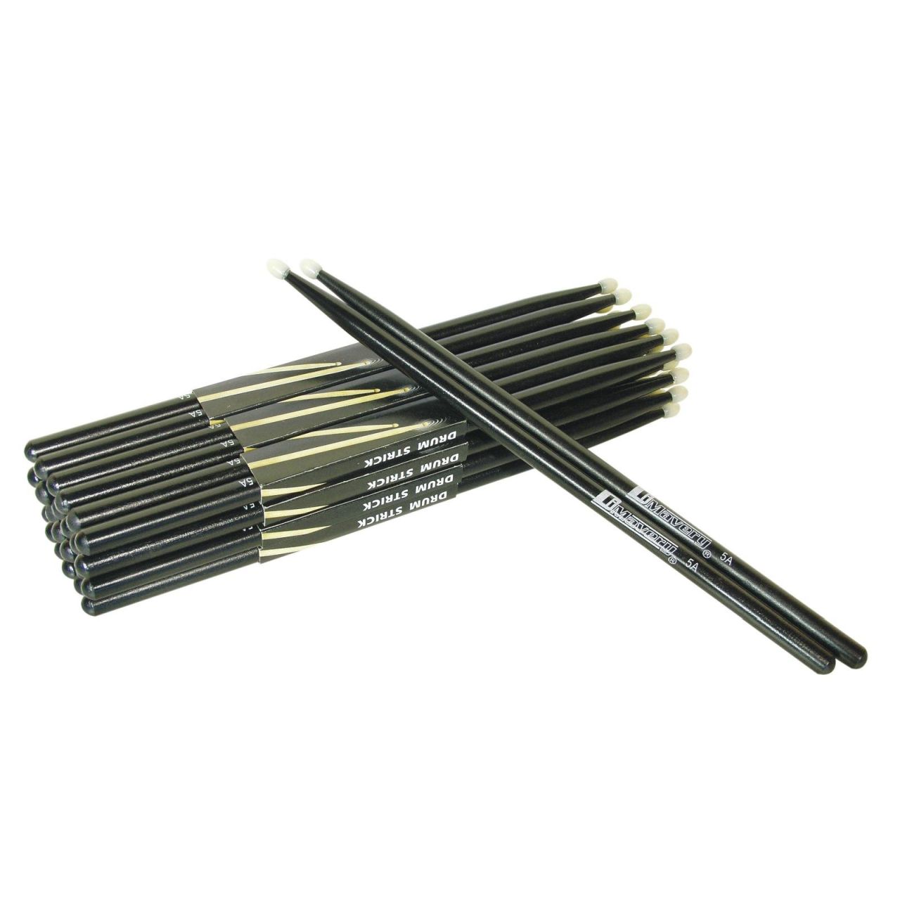 DDS-5A Drumsticks Ahorn schwarz (1 Paar)