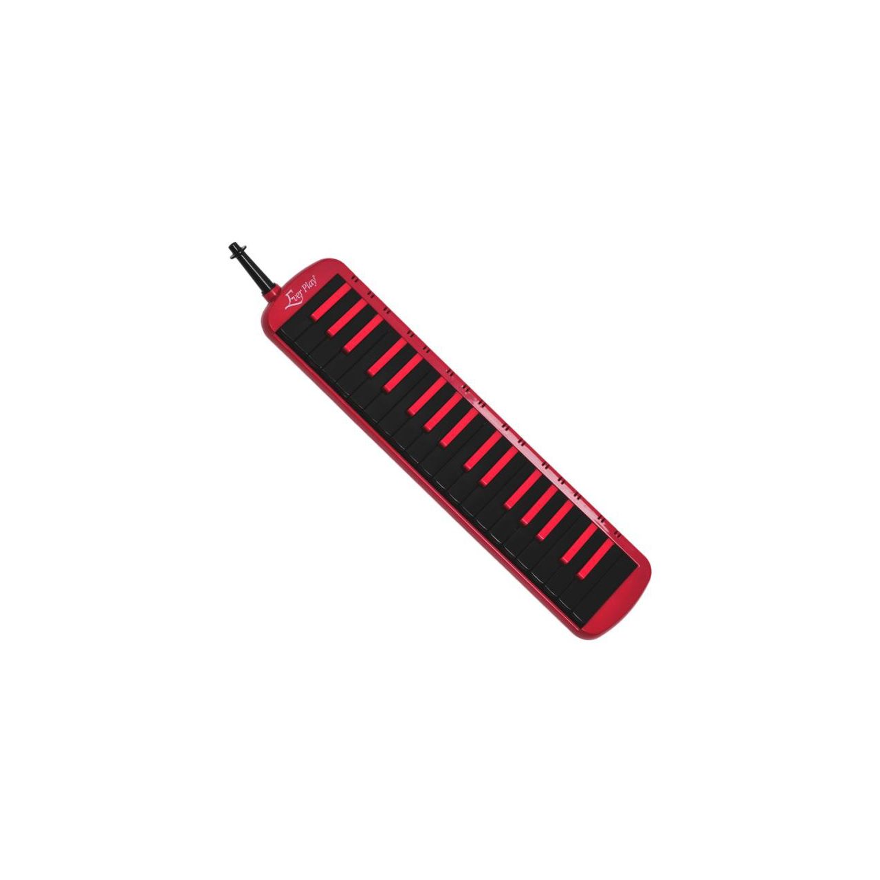 Melodica schwarz / rot, 37 Tasten, inkl. Etui